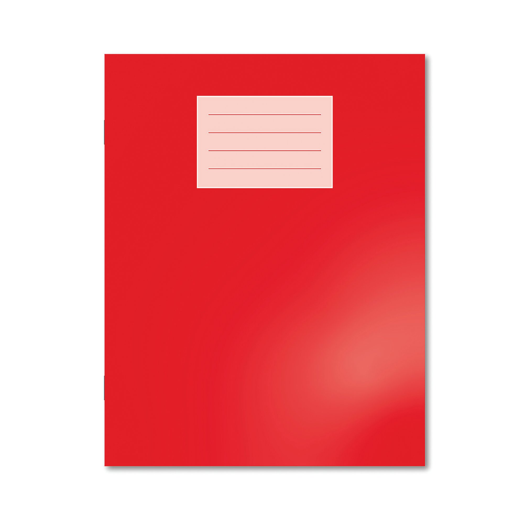 Hamelin Oxford Exercise Book 8mm Lined 80 Page 229x178mm Red (Pack of 100) 400148903