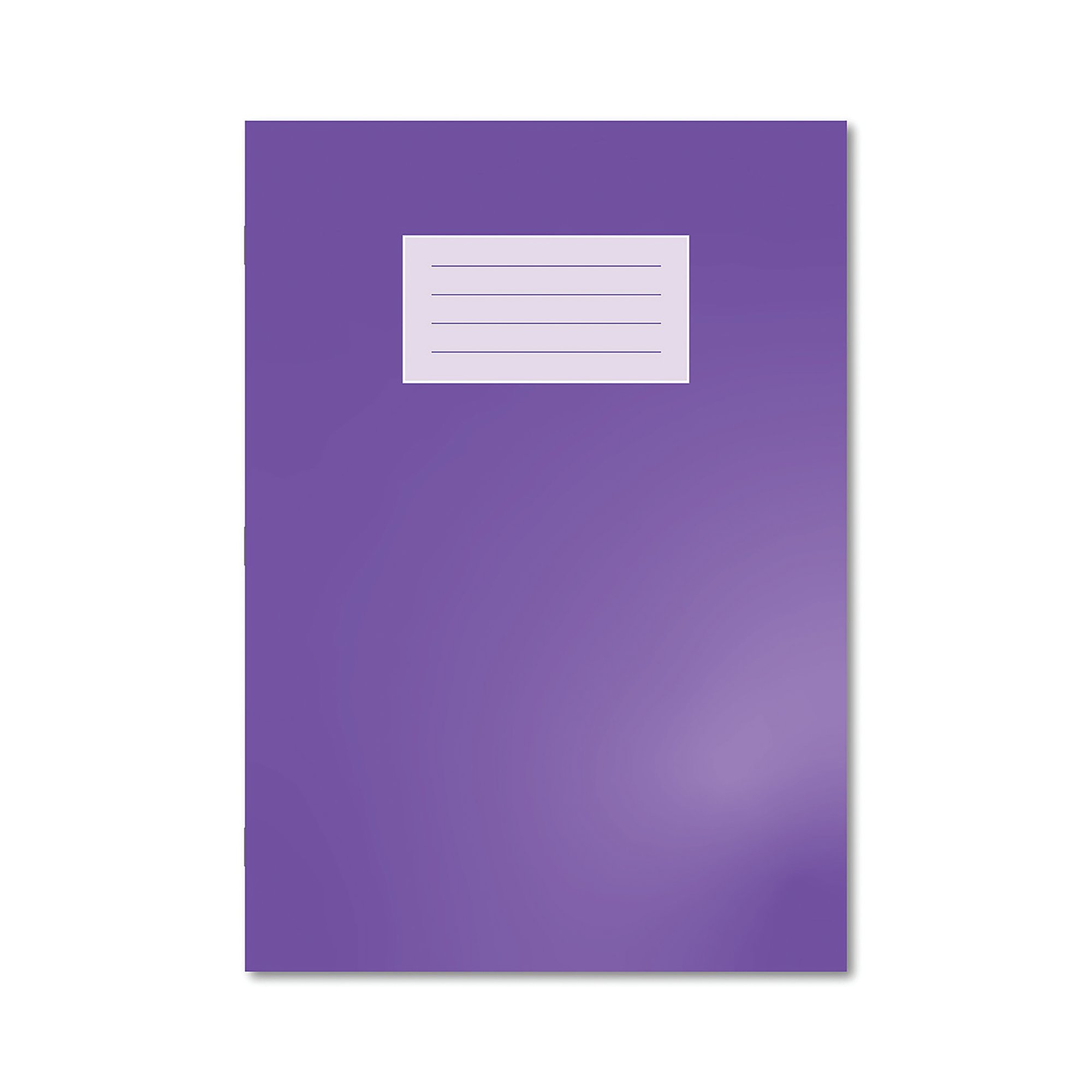 Hamelin Oxford Exercise Book 8mm Lined 64 Page A4 Purple (Pack of 50) 400148961