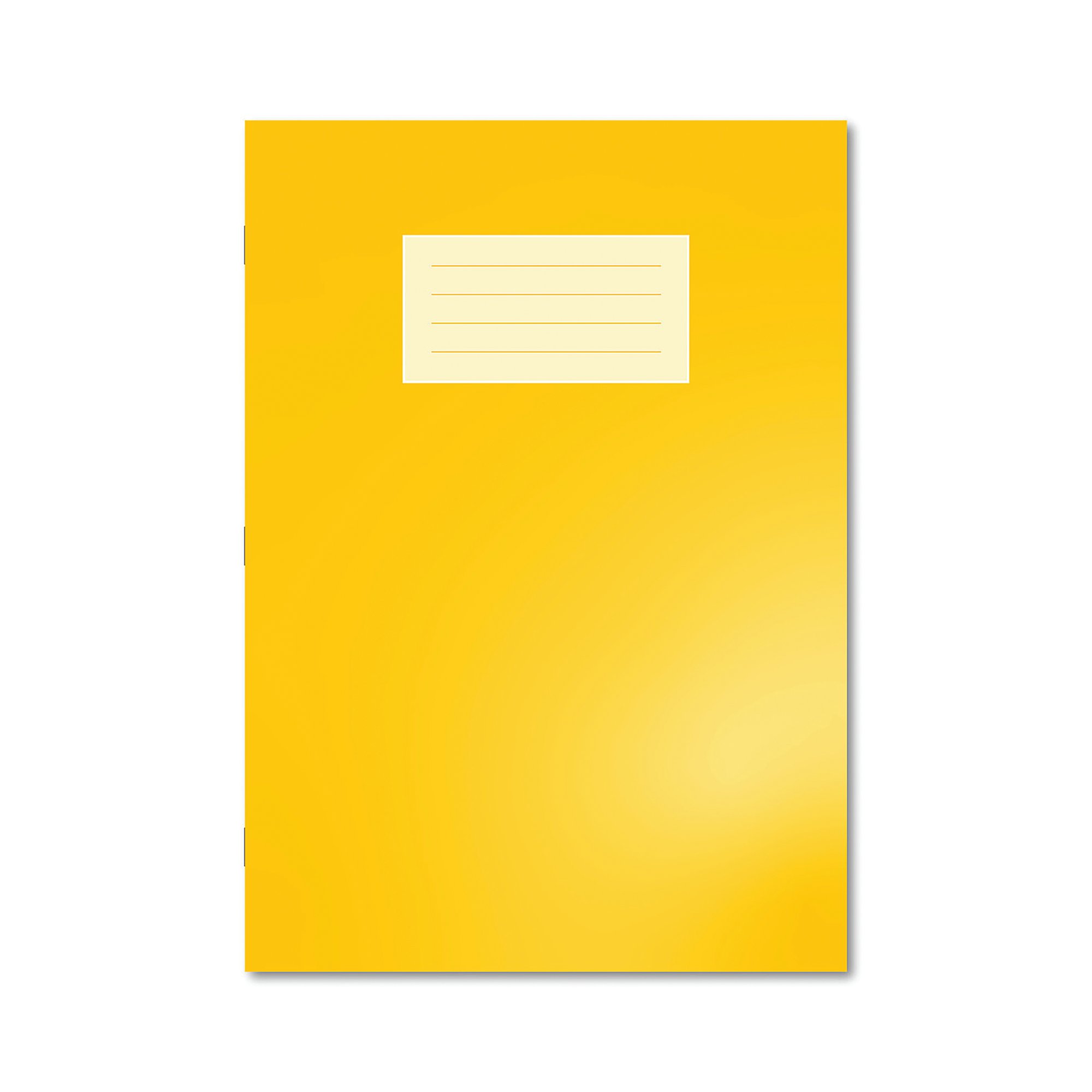 Hamelin Oxford Exercise Book 8mm Lined 64 Page A4 Yellow (Pack of 50) 400148965