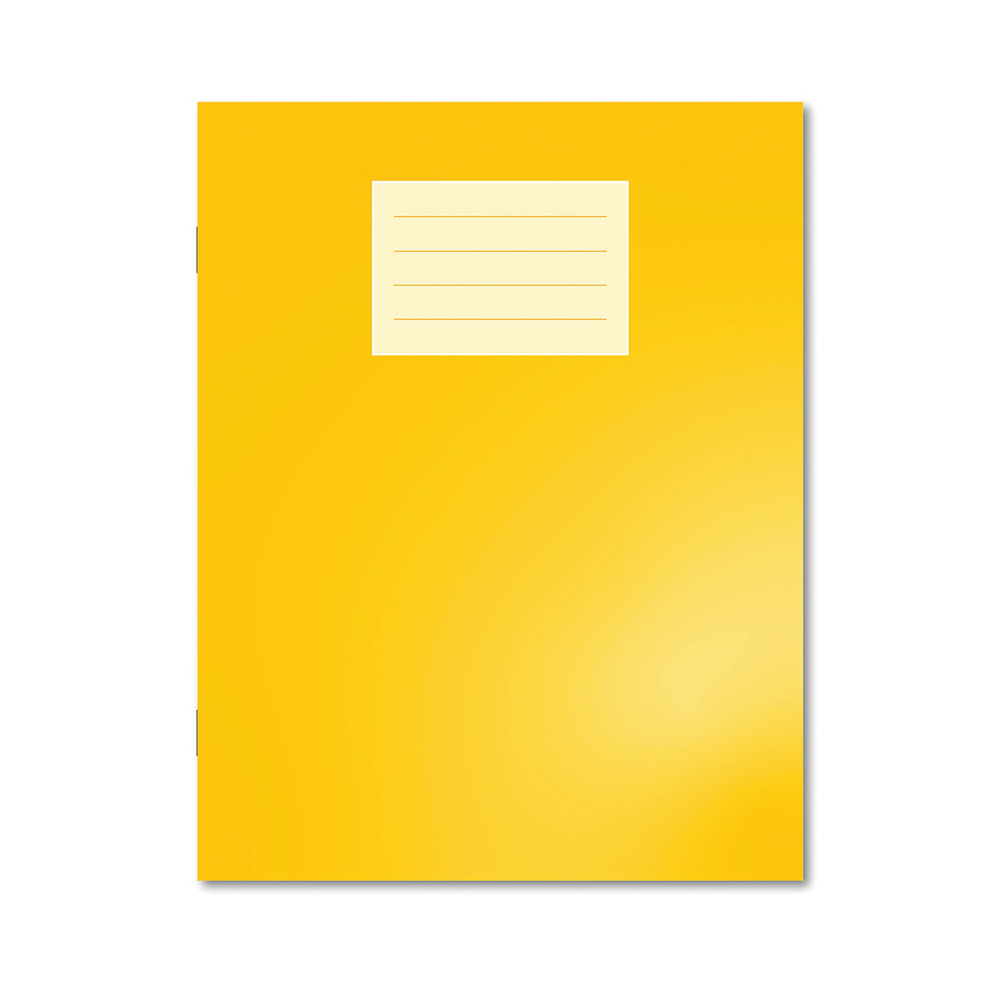 Hamelin Oxford Exercise Book 8mm Lined 80 Page 229x178mm Yellow (Pack of 100) 400136122