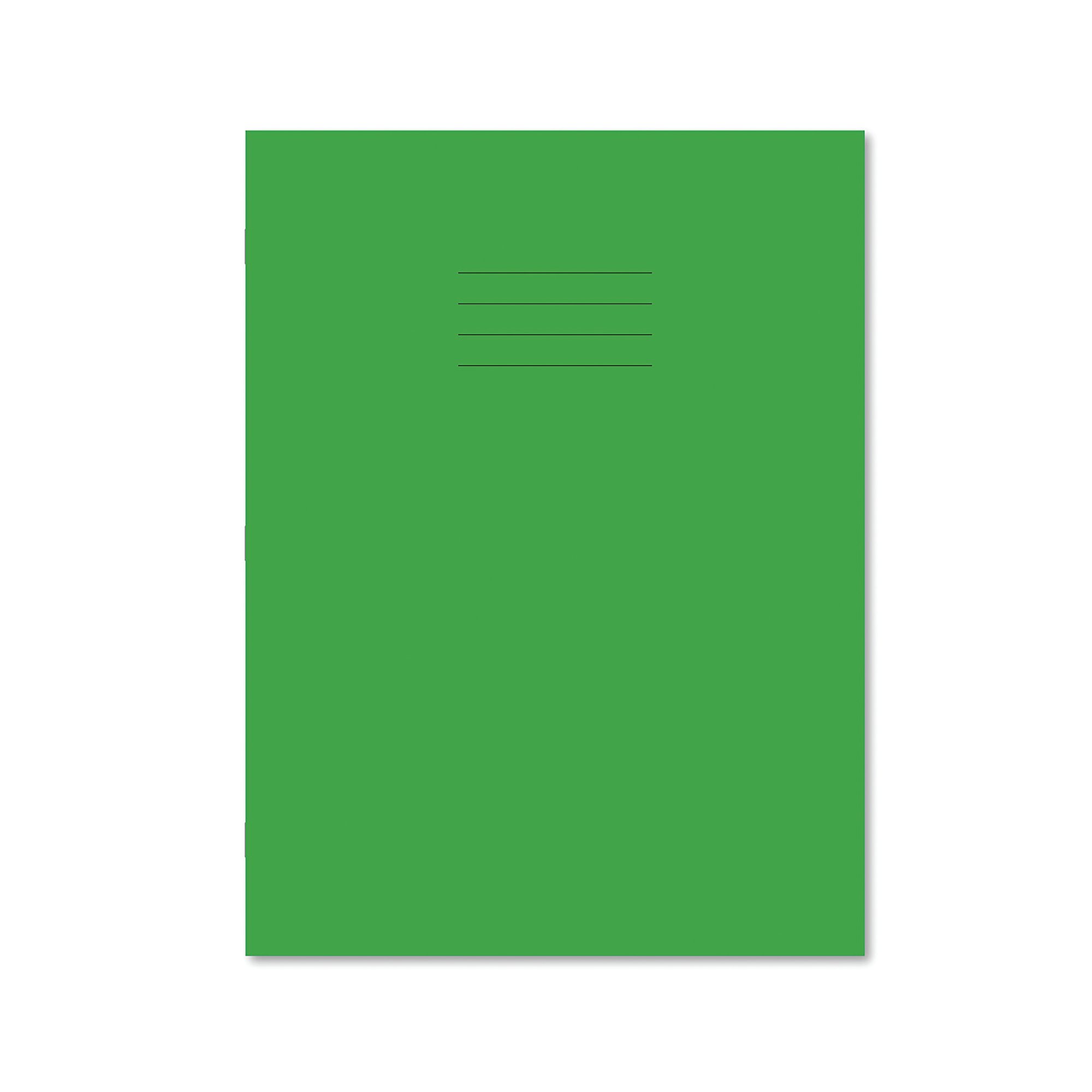 Hamelin Exercise Book 8mm Lined 80 Page A4+ Light Green (Pack of 50) 400206238