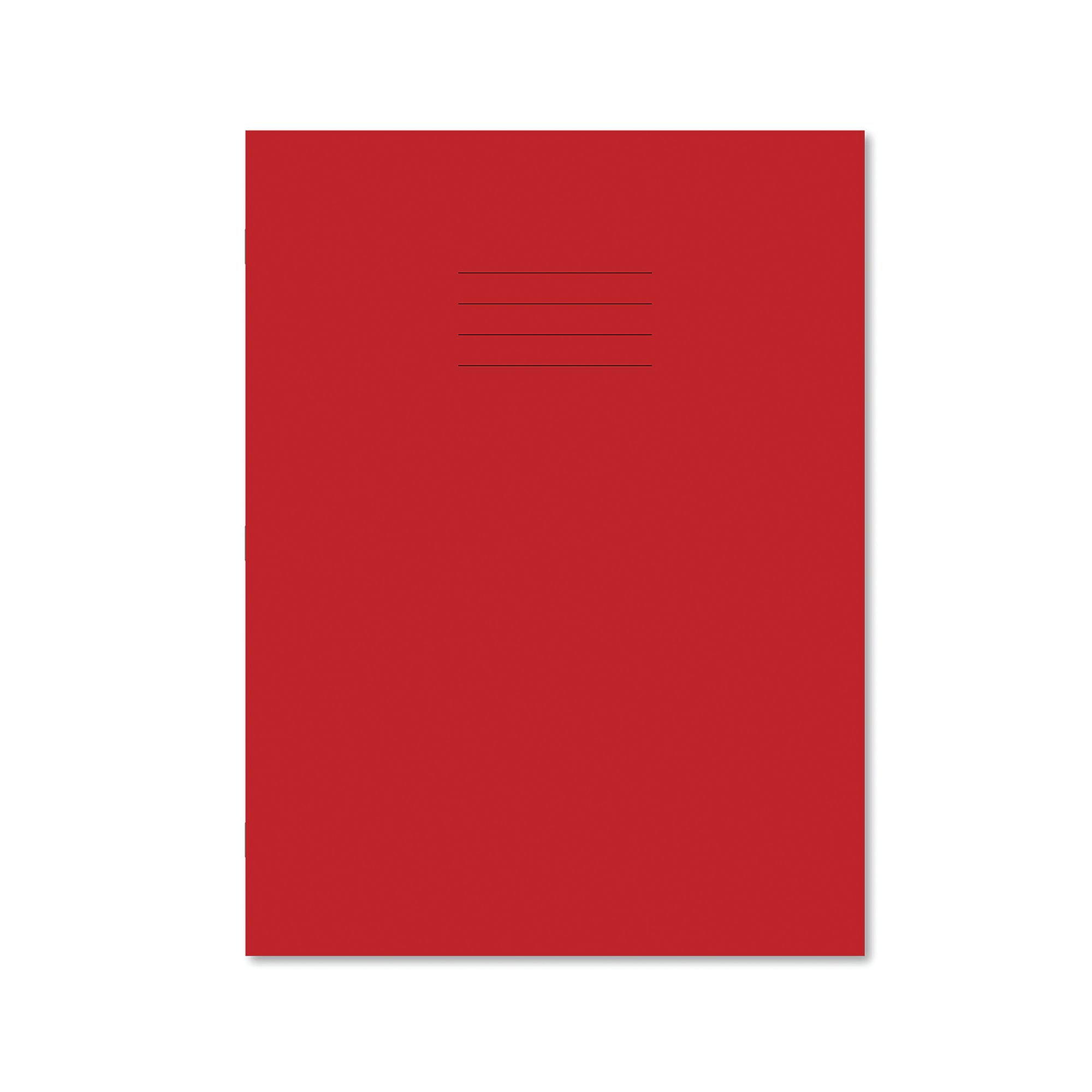 Hamelin Exercise Book 8mm Lined 80 Page A4+ Red (Pack of 50) 400206470