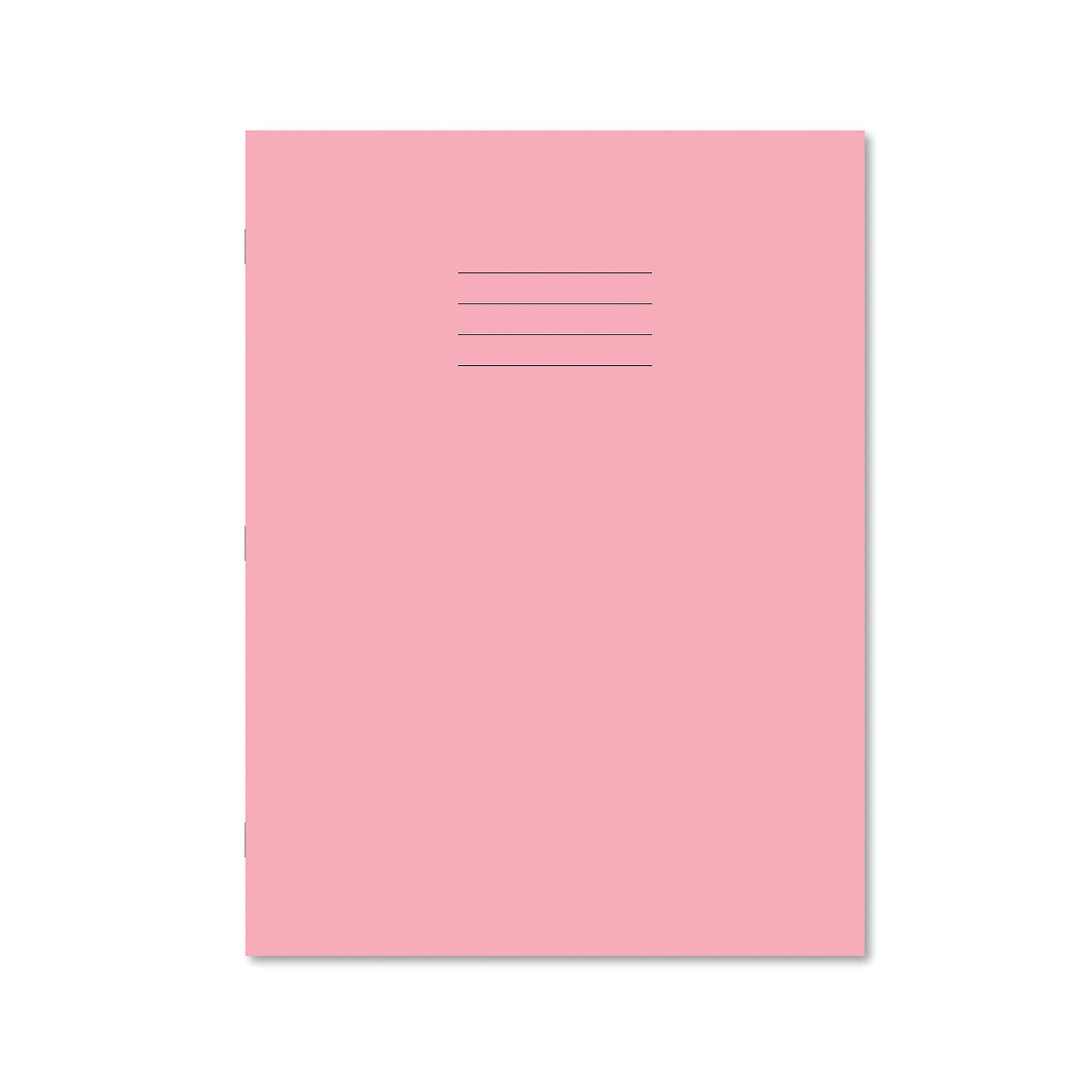 Hamelin Exercise Book 8mm Lined 80 Page A4+ Pink (Pack of 50) 400206448