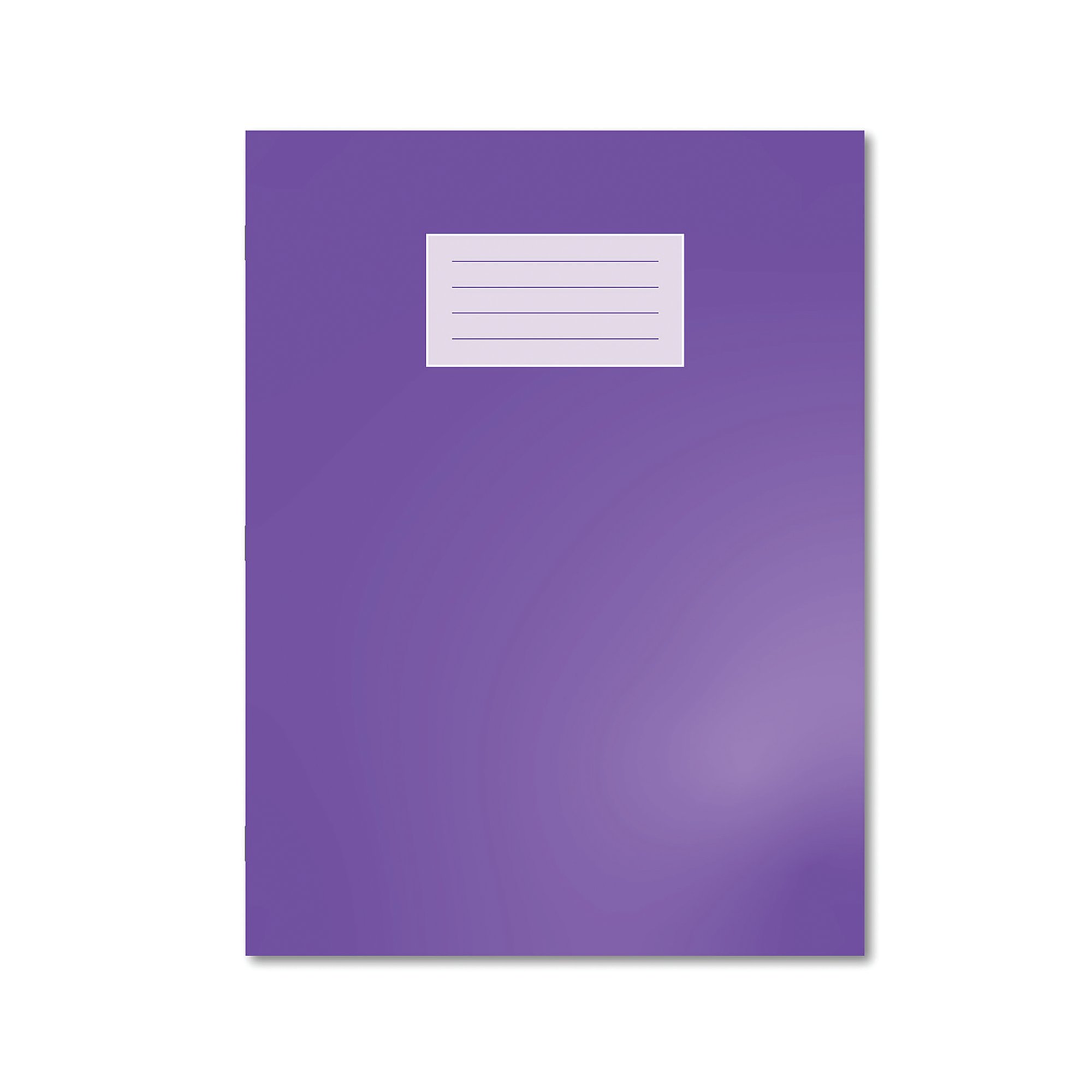 Hamelin Oxford Exercise Book 8mm Lined 80 Page A4+ Purple (Pack of 50) 400206517