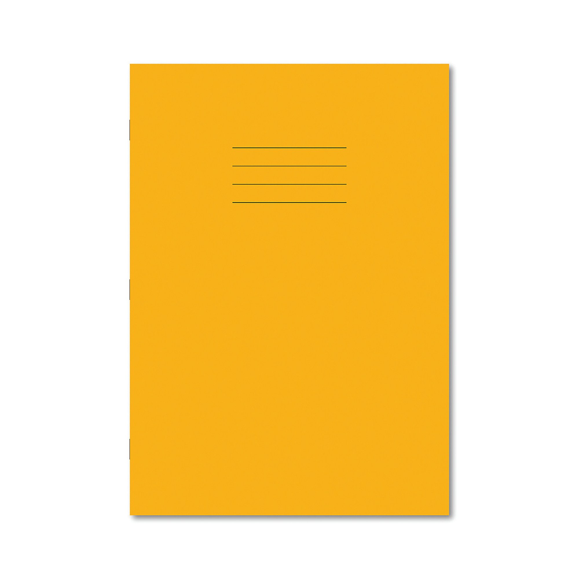 Hamelin Exercise Book 8mm Lined 80 Page A4 Yellow (Pack of 50) 100102311