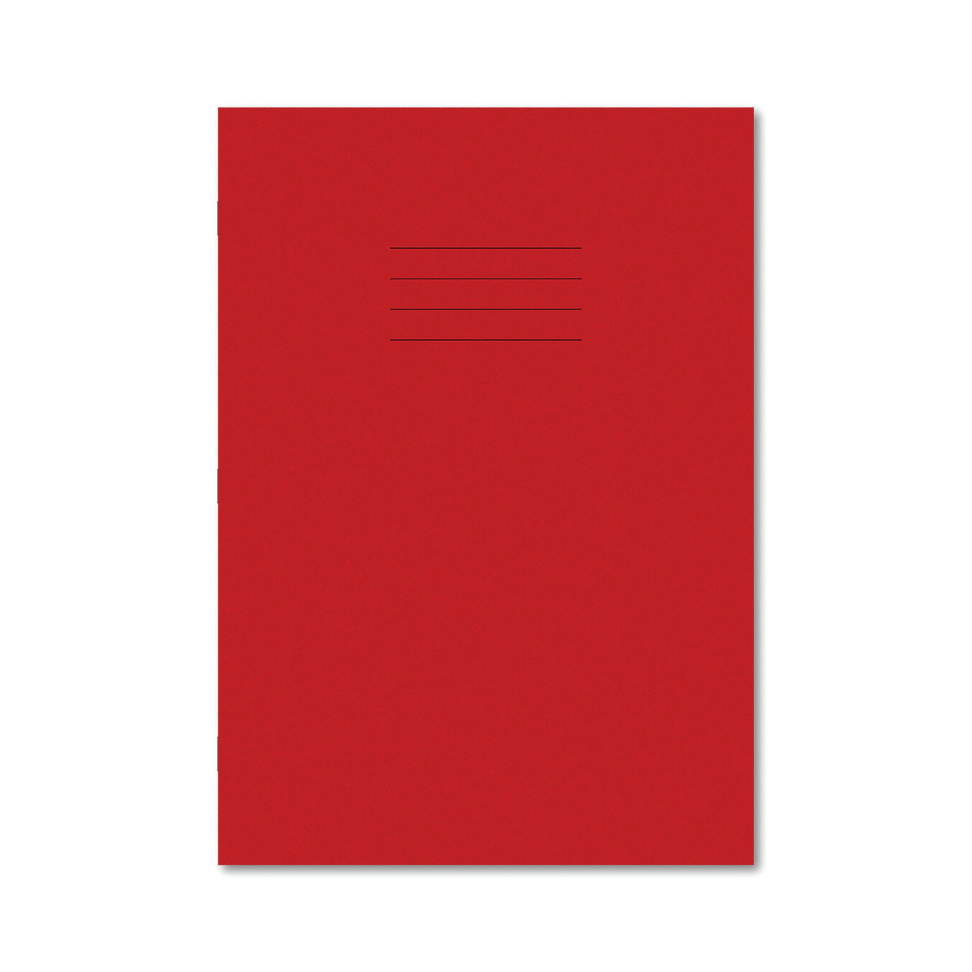 Hamelin Exercise Book 8mm Lined 80 Page A4 Red (Pack of 50) 100103371