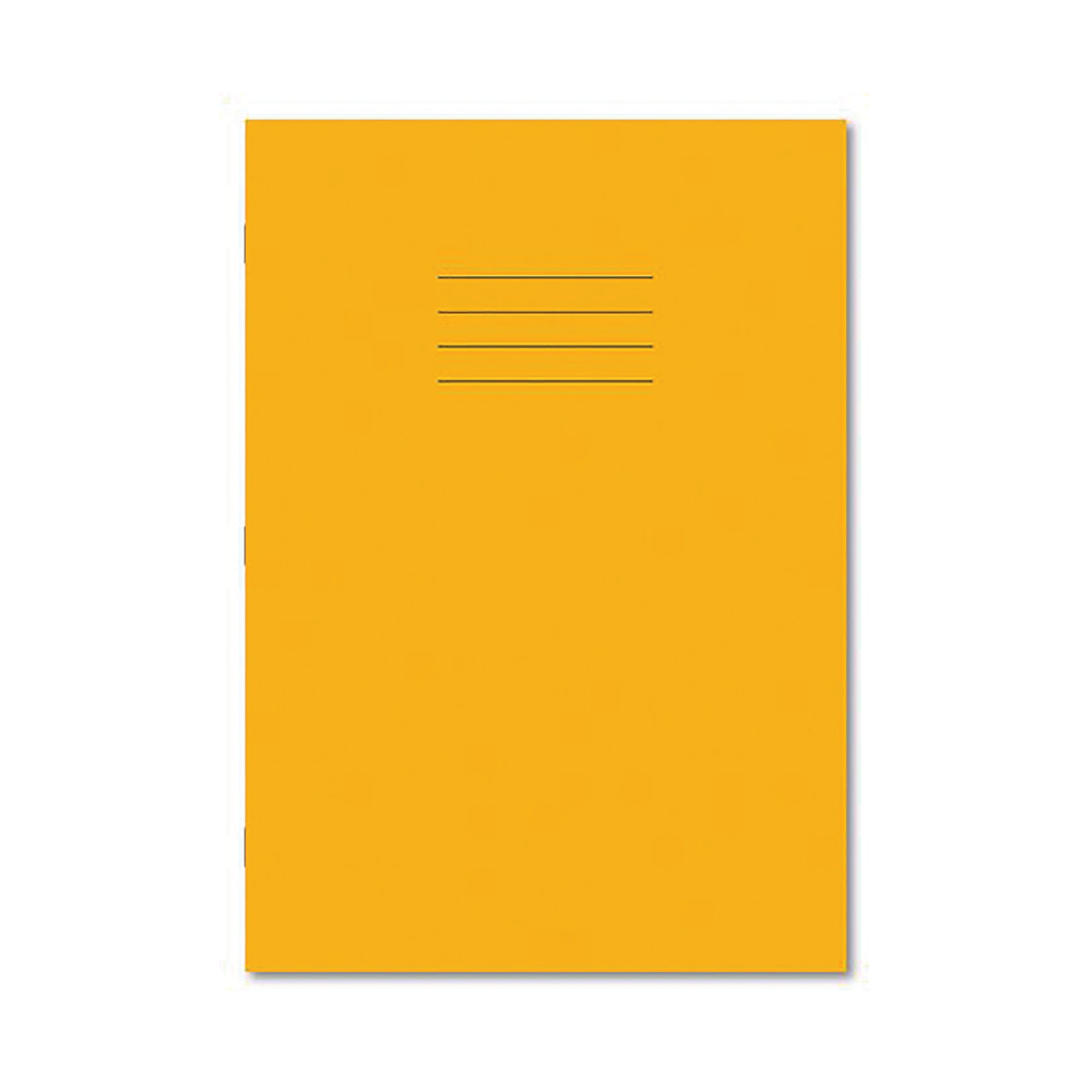 Hamelin Exercise Book 8mm Lined 64 Page A4 Yellow (Pack of 50) 100101153
