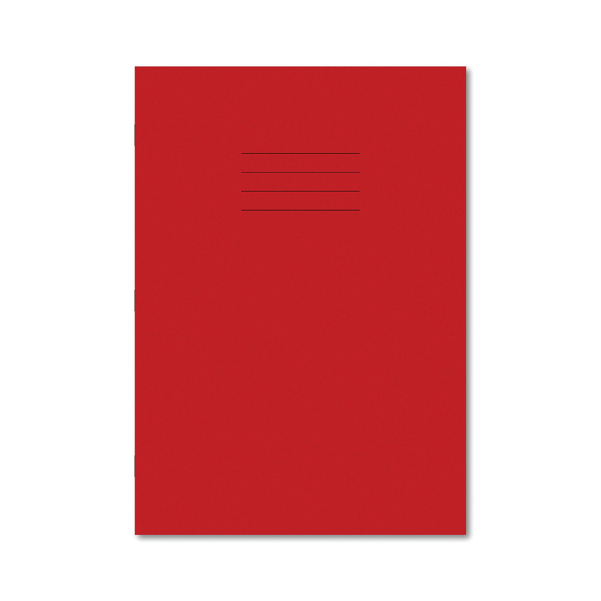 Hamelin Exercise Book 8mm Lined 64 Page A4 Red (Pack of 50) 100102904