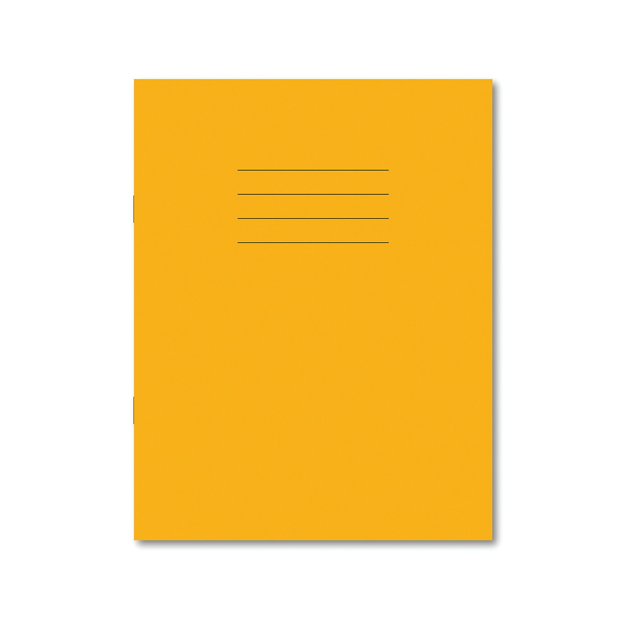 Hamelin Exercise Book 8mm Lined 80 Page 229x178mm Yellow (Pack of 100) 100105431