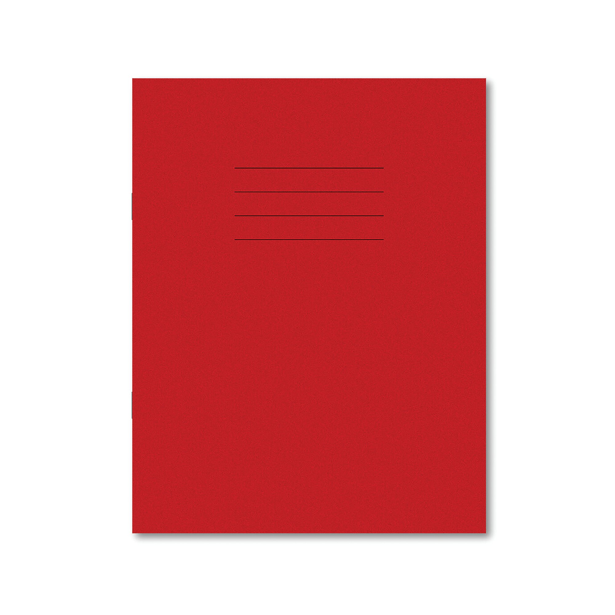Hamelin Exercise Book 8mm Lined 80 Page 229x178mm Red Pack of 100 100103619