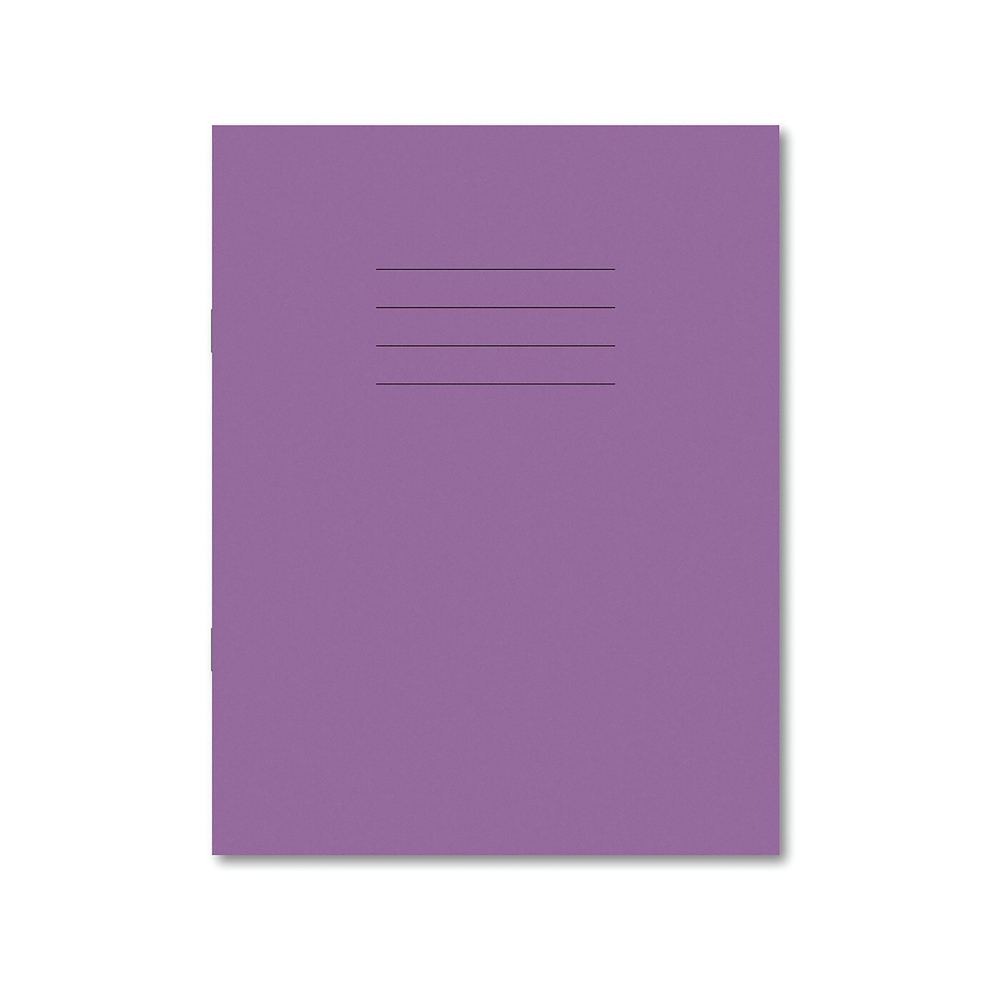 Hamelin Exercise Book 8mm Lined 80 Page 229x178mm Purple (Pack of 100) 100100013
