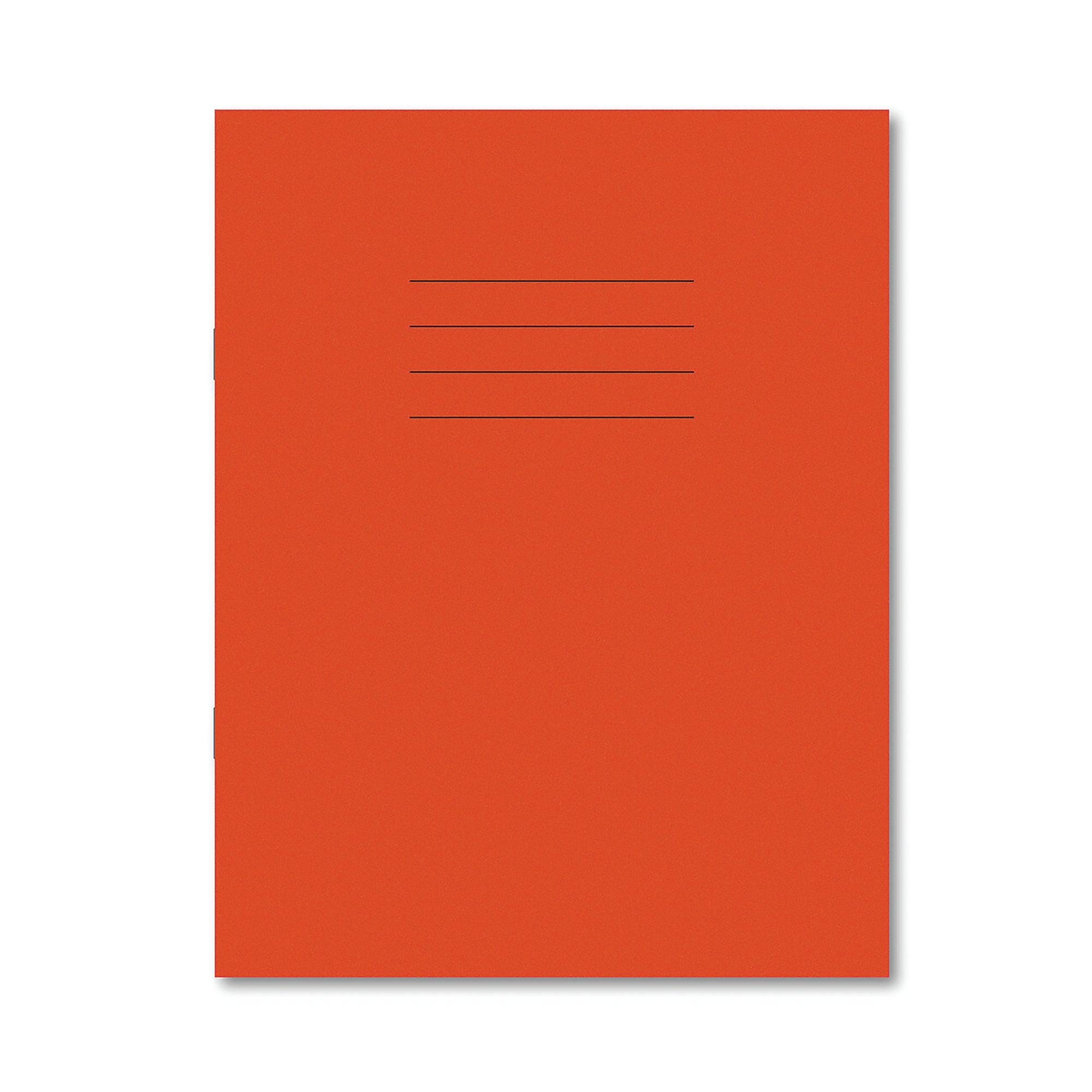 Hamelin Exercise Book 8mm Lined 80 Page 229x178mm Orange (Pack of 100) 100100105