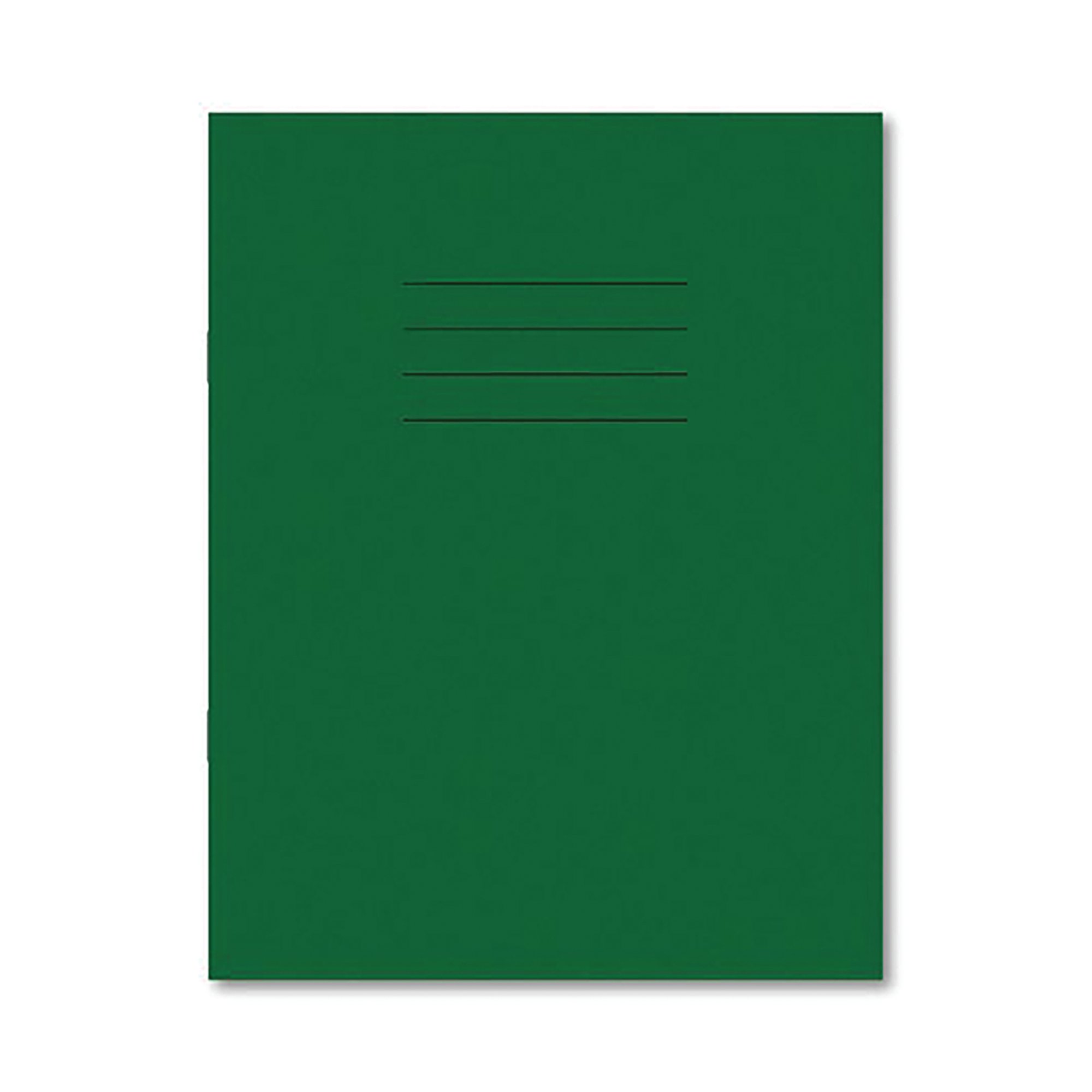 Hamelin Exercise Book 8mm Lined 80 Page 229x178mm Dark Green (Pack of 100) 100101417