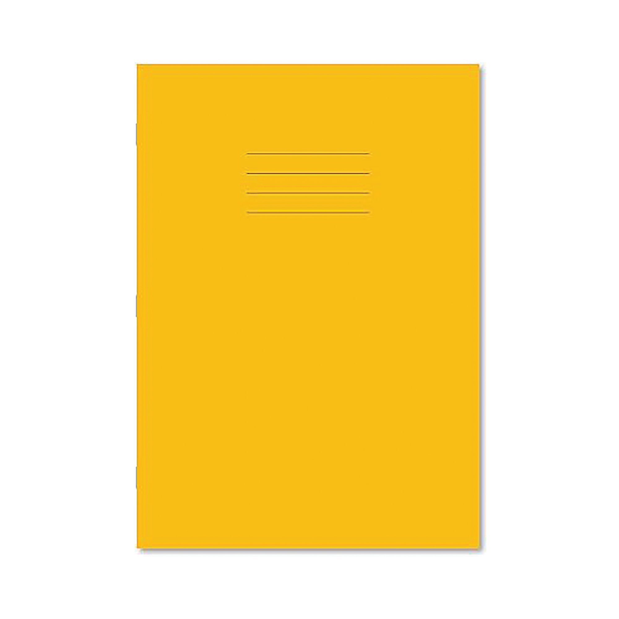 Hamelin Exercise Book 7mm Squared 80 Page A4 Yellow (Pack of 50) 100101670