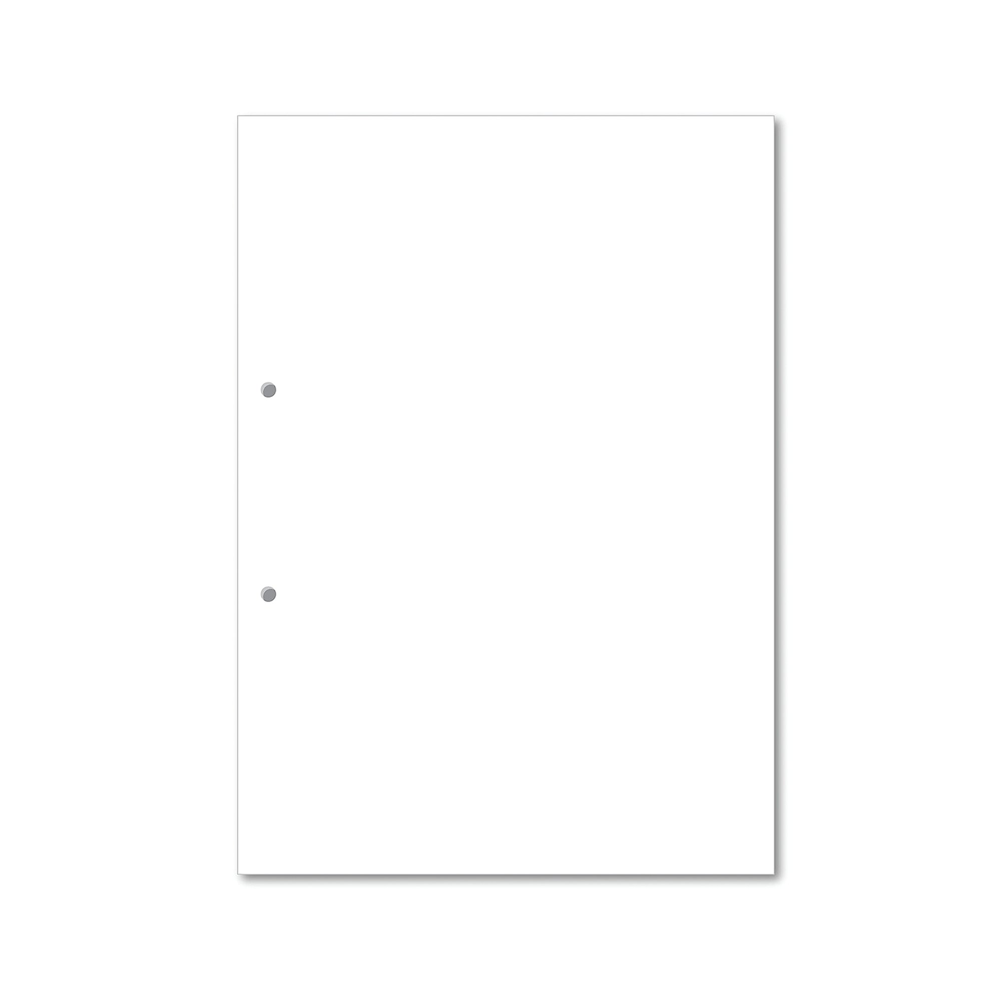 Hamelin Loose Leaf Plain Paper 1000 Page Punched 2 Hole A4 (Pack of 5) 100100084