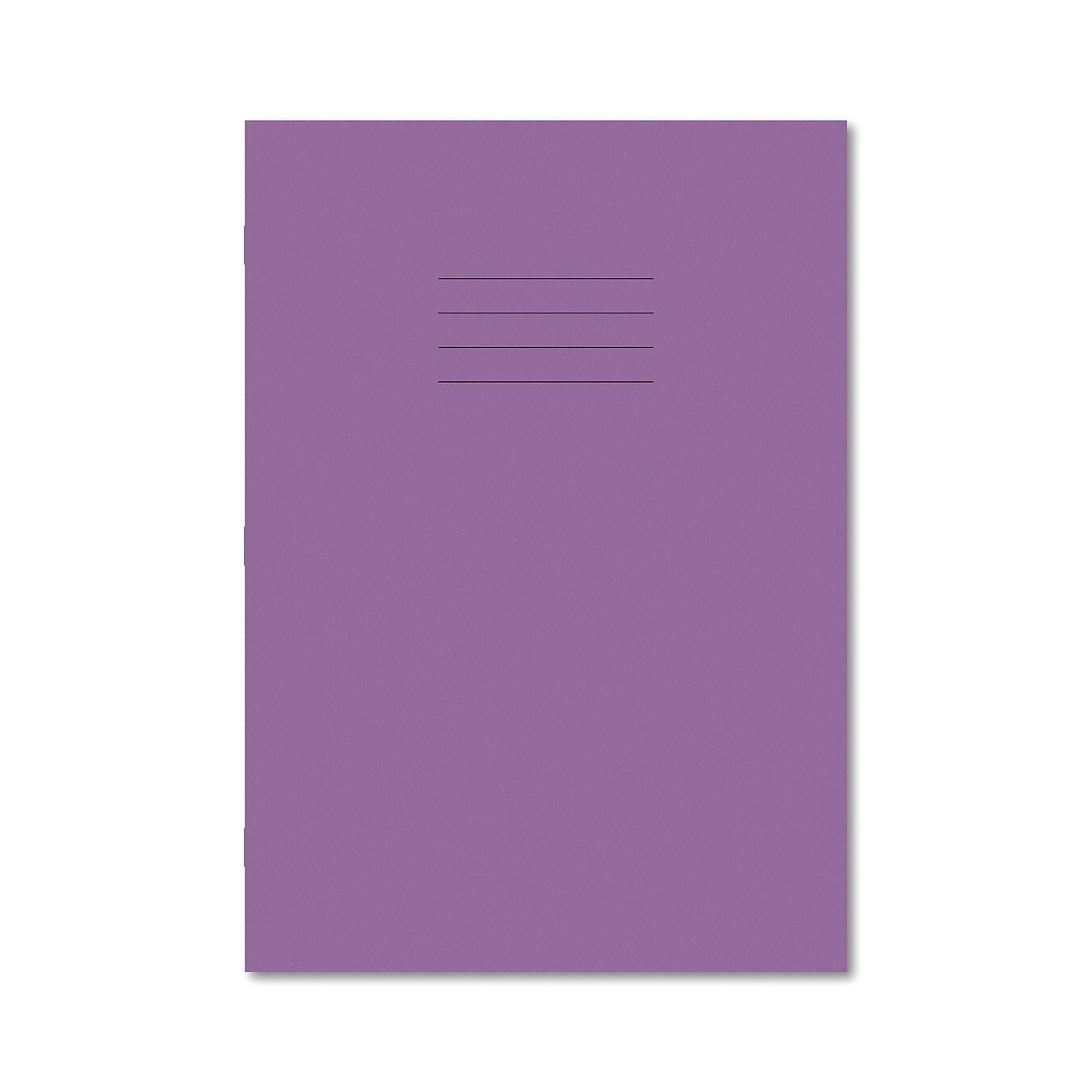 Hamelin Exercise Book 8mm Lined 64 Page A4 Purple (Pack of 50) 100106010