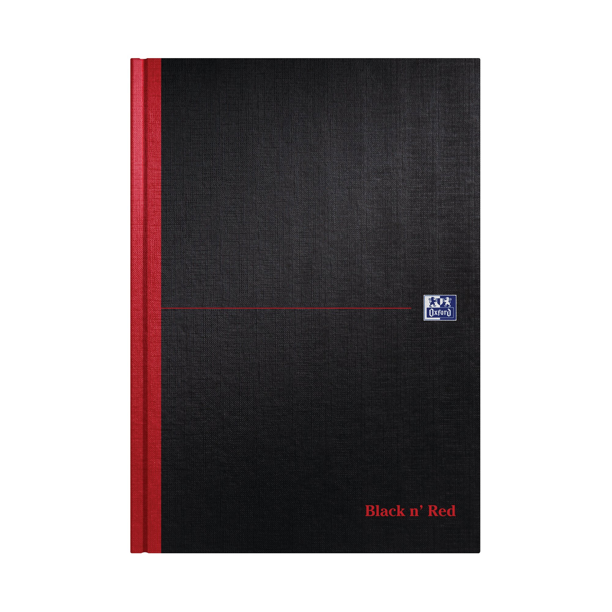 Black n' Red Casebound Ruled Hardback Notebook A4 100080473