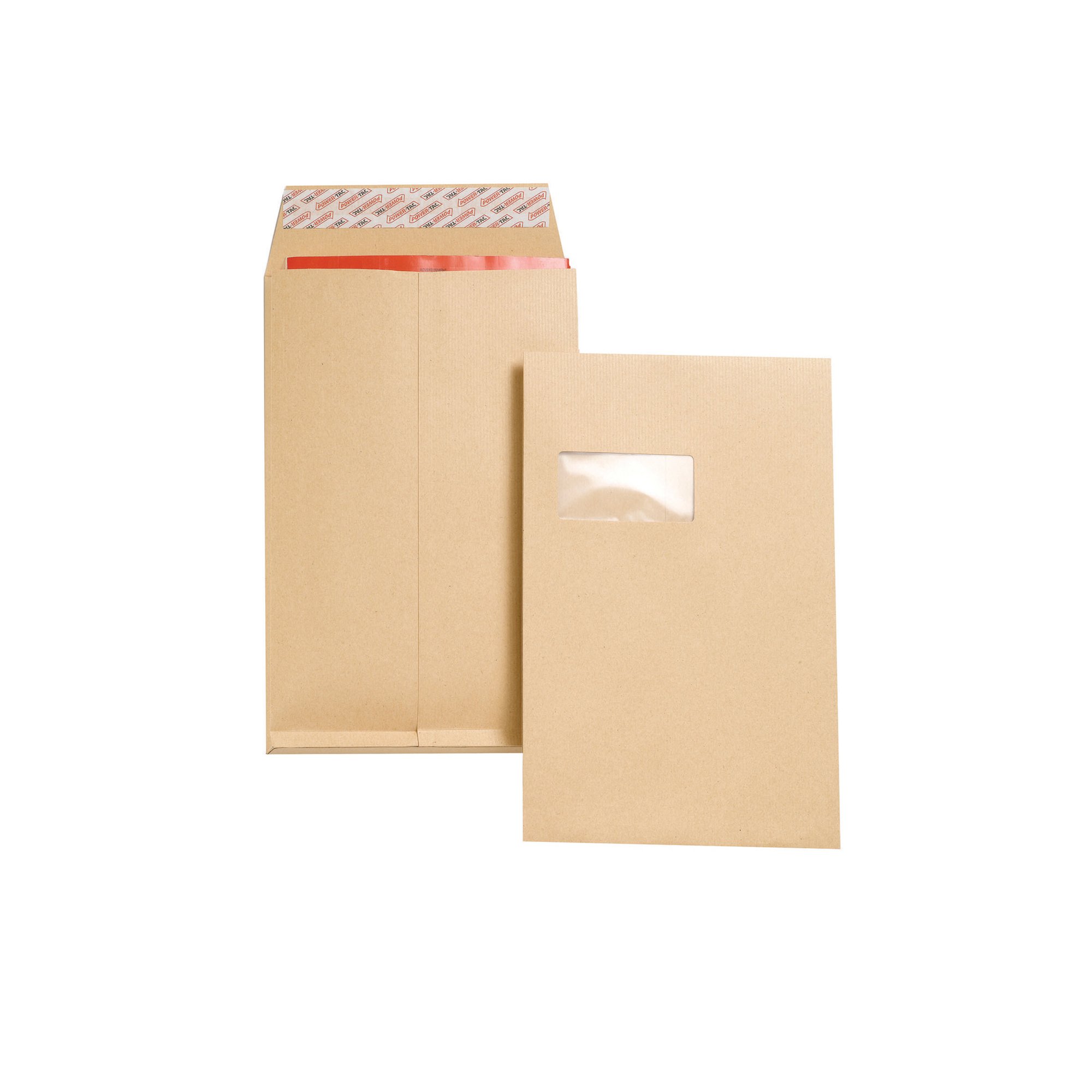 New Guardian C4 Envelope Window Peel/Seal Manilla (Pack of 100) J27366