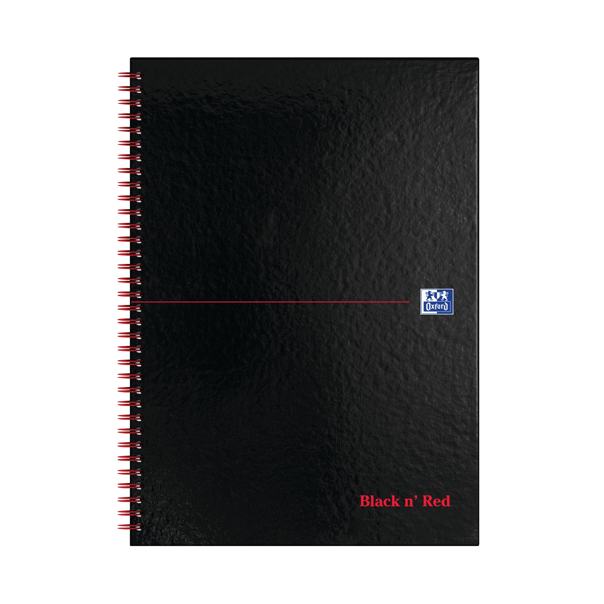 Black n' Red Wirebound A-Z Hardback Notebook A4 (Pack of 5) 100080232