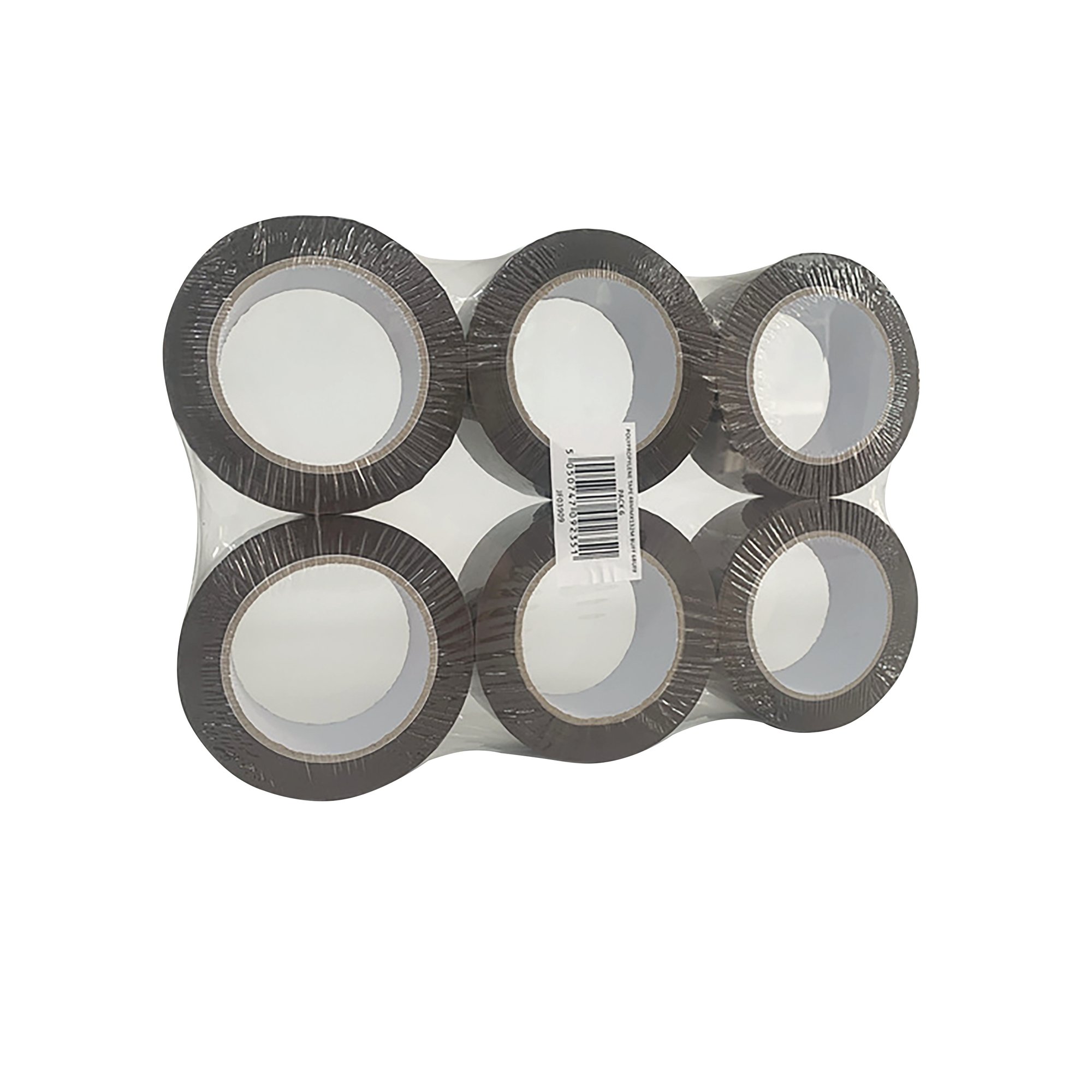 Polypropylene Packaging Tape 50mmx132m Brown Pack of 6 68702