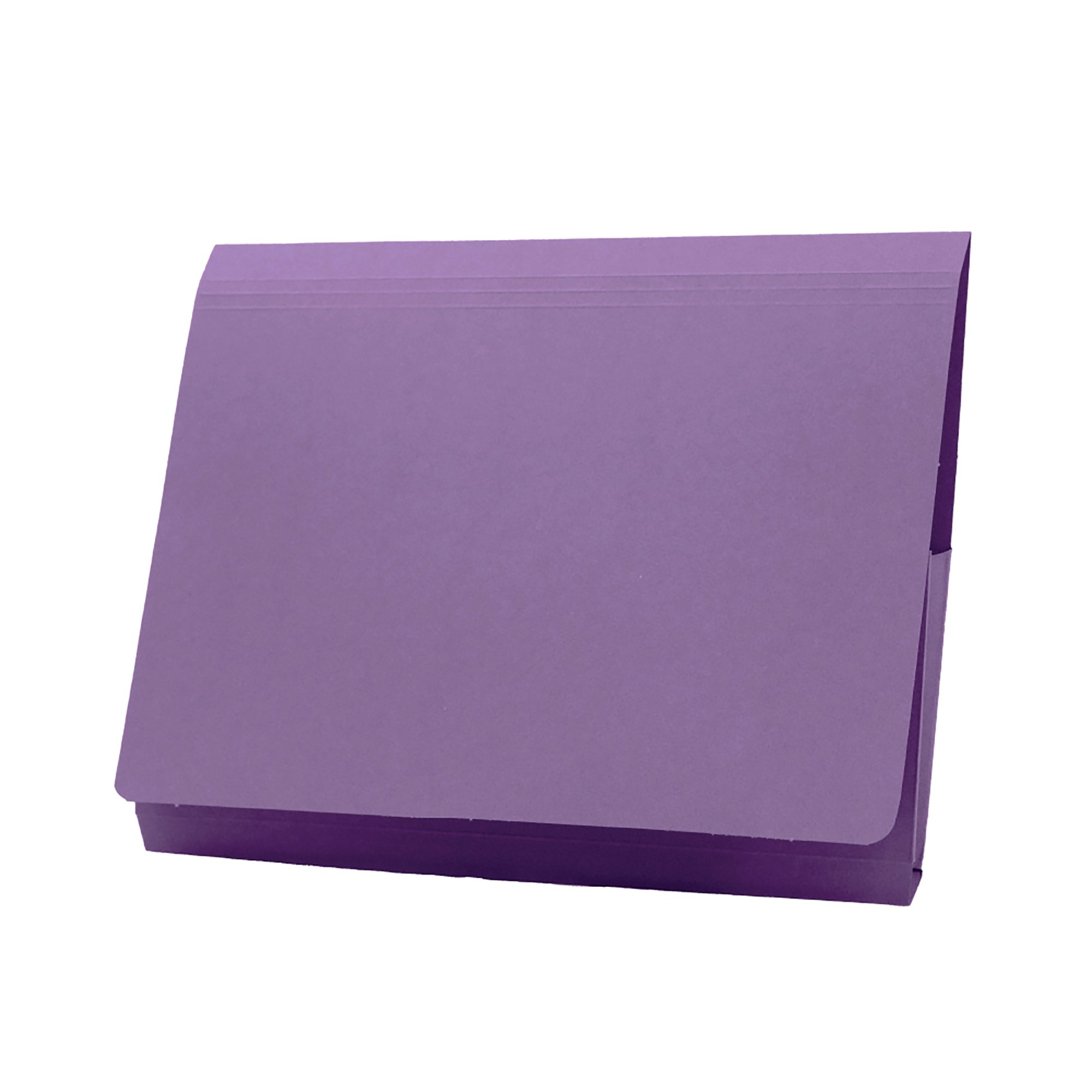 Exacompta Guildhall Brief Size Pocket Wallet 14x10in Mauve (Pack of 50) PW3-MVE