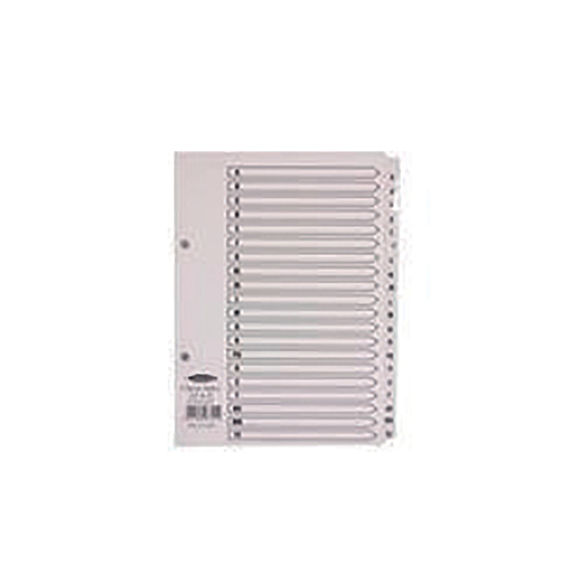 Concord Reinforced Index A-Z A5 White Board Mylar Tabs 07301/CS73