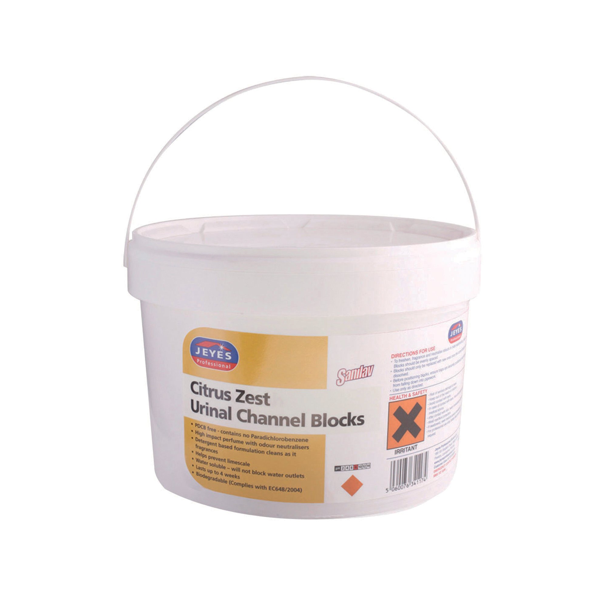 Jeyes Sanilav Urinal Channel Blocks Citrus 541015 1009054
