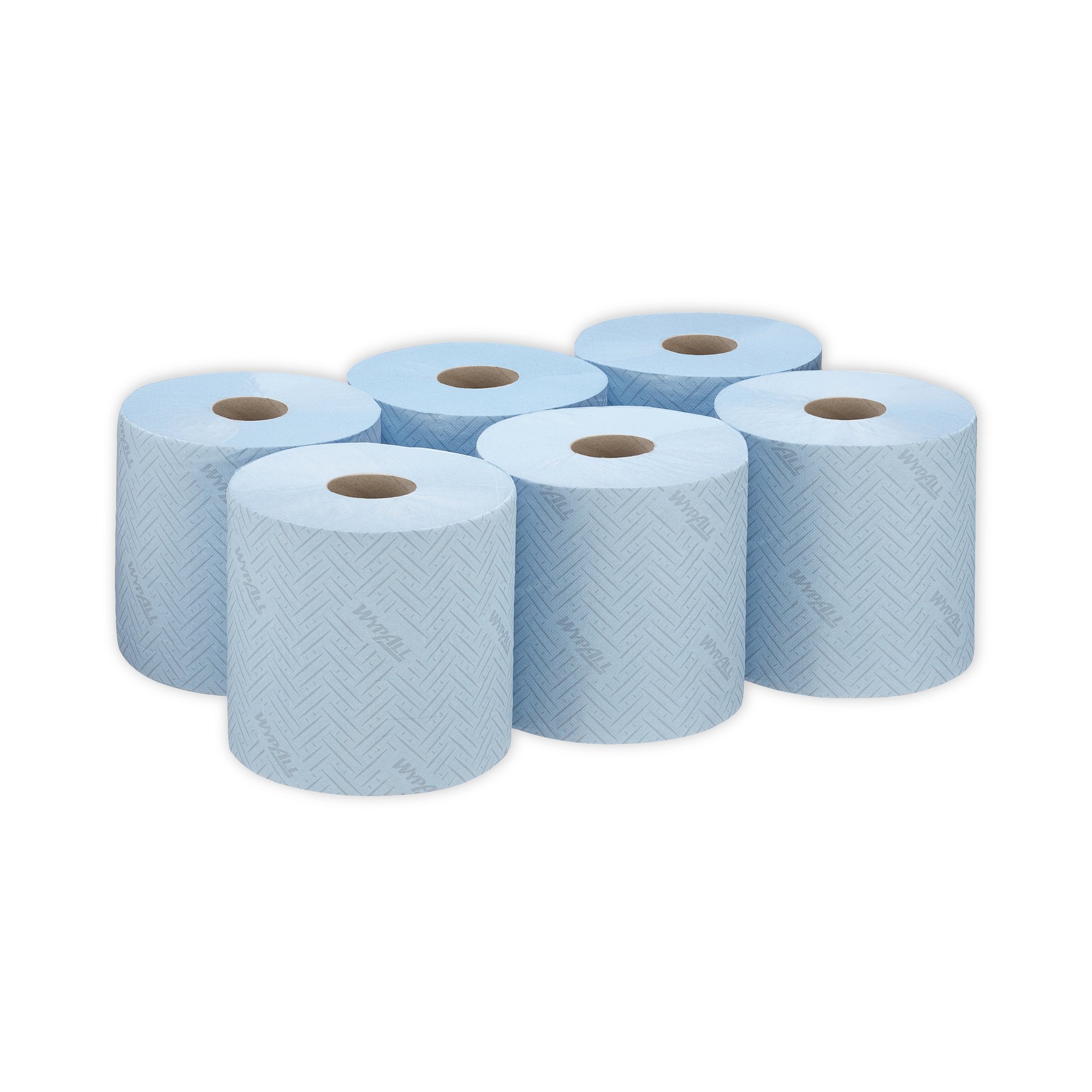 Wypall L10 Service/Retail Wiping Paper 1-Ply x500 Blue Pack of 6 7407
