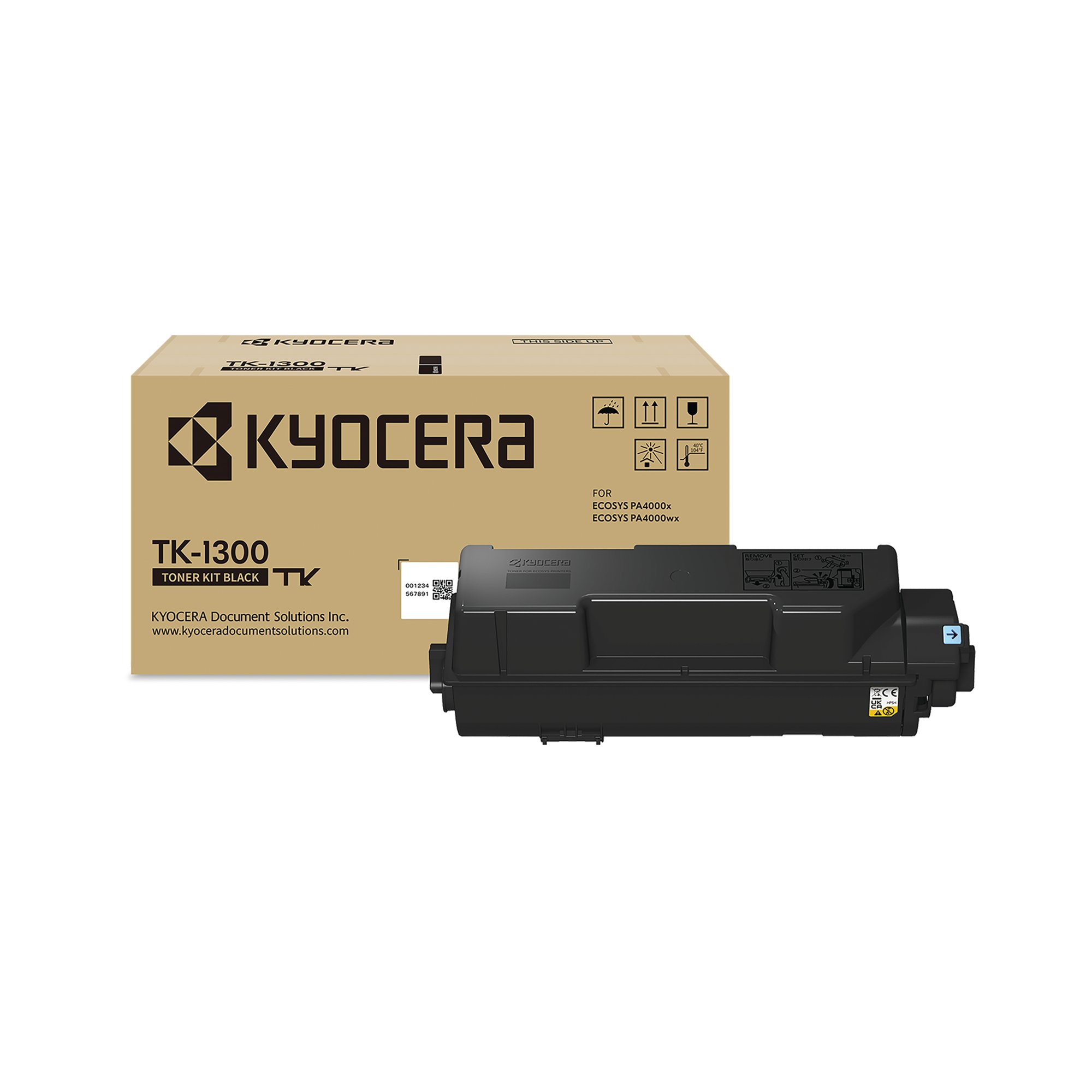 Kyocera TK-1300 Toner Cartridge Black 1T0C150NL1