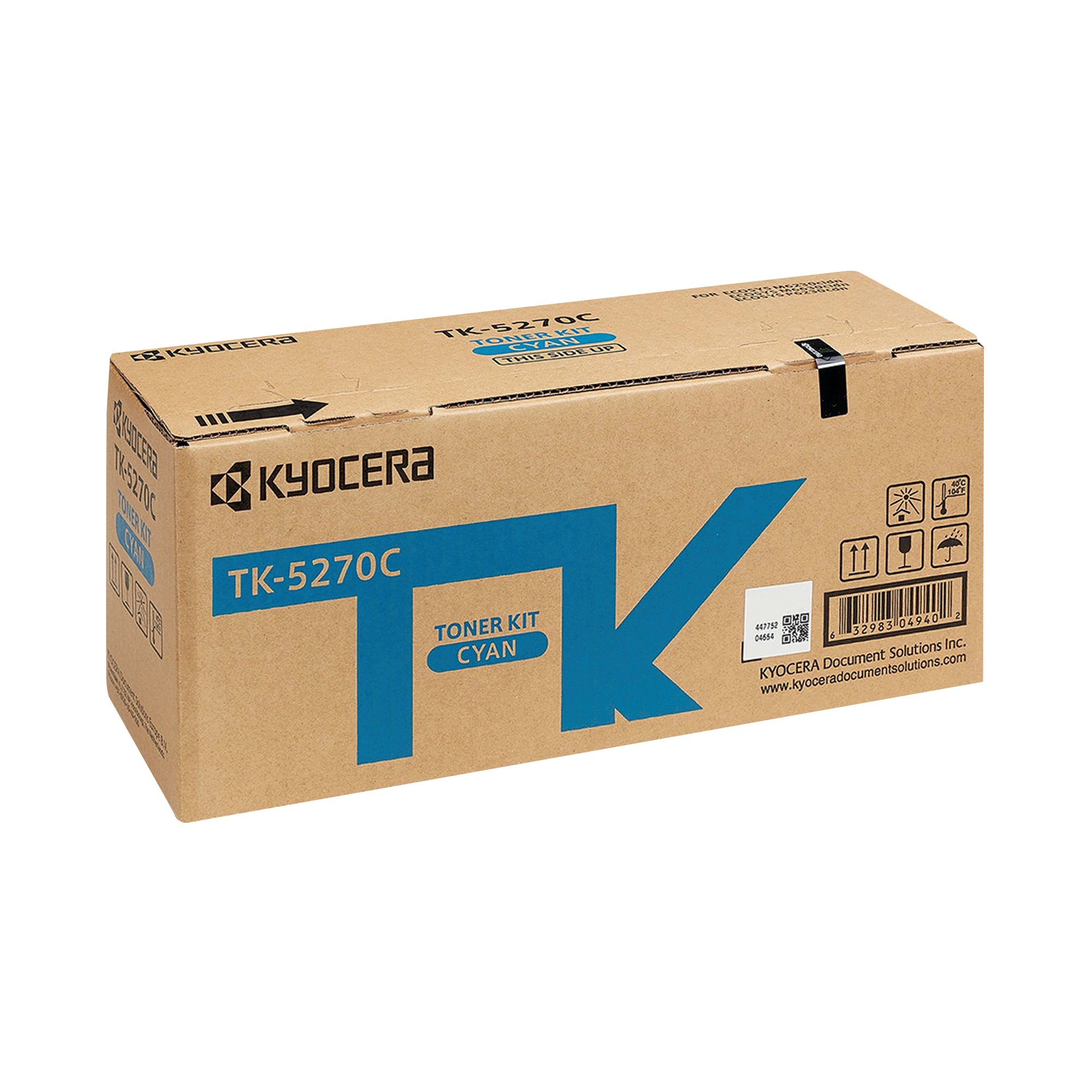 Kyocera TK-5270C Toner Cartridge Cyan 1T02TVCNL0