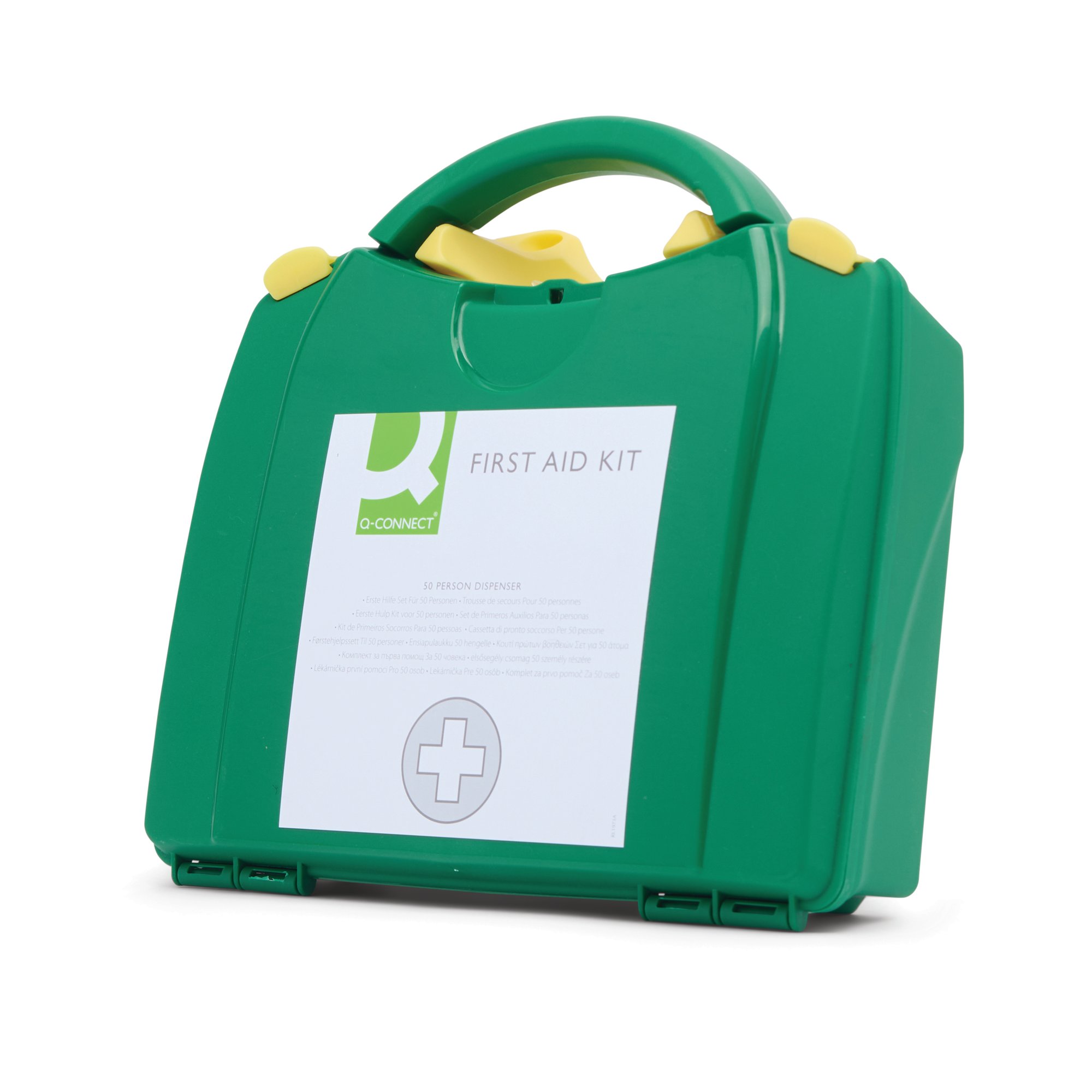 Q-Connect 20 Person Wall-Mountable First Aid Kit KF00576