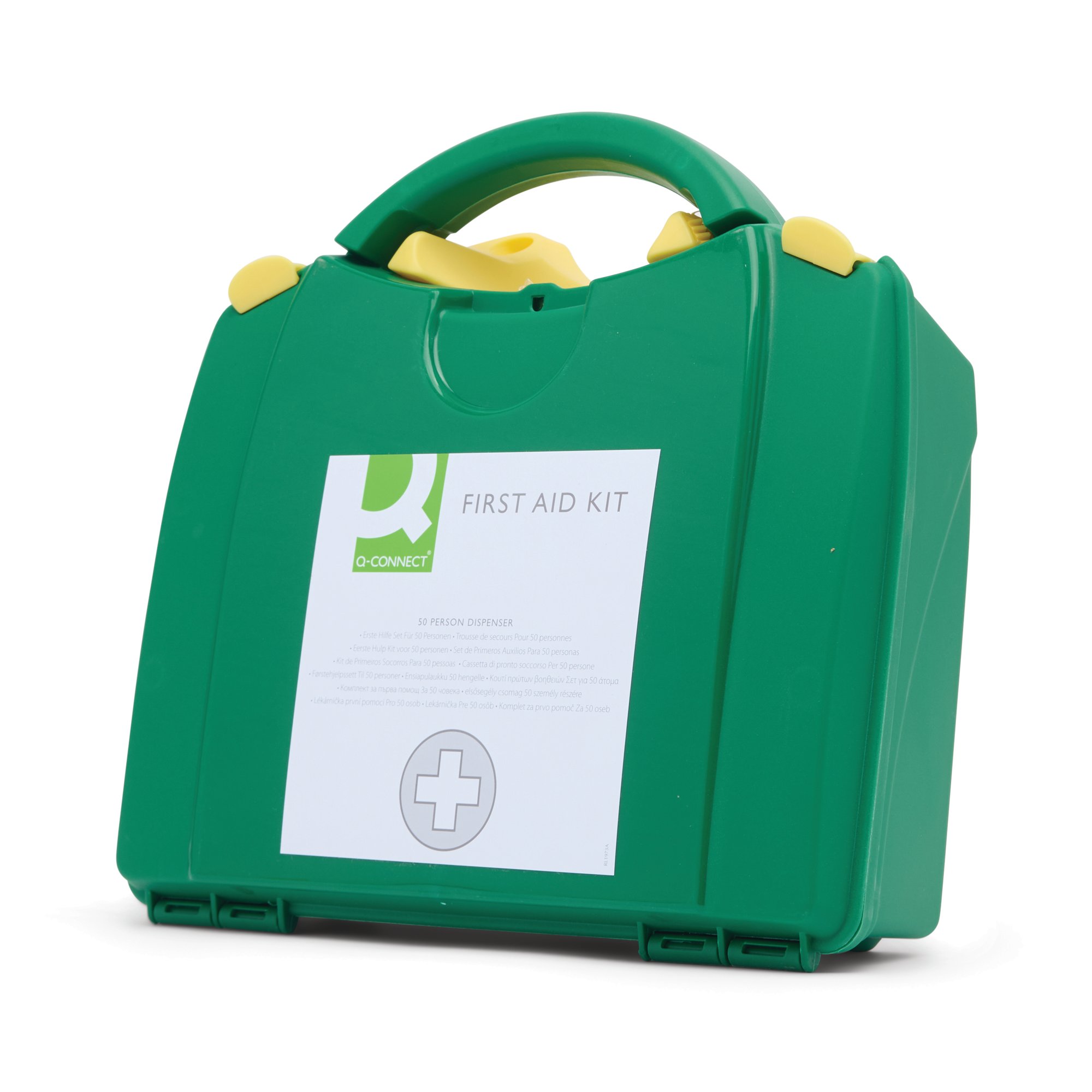 Q-Connect 50 Person Wall-Mountable First Aid Kit 1002453