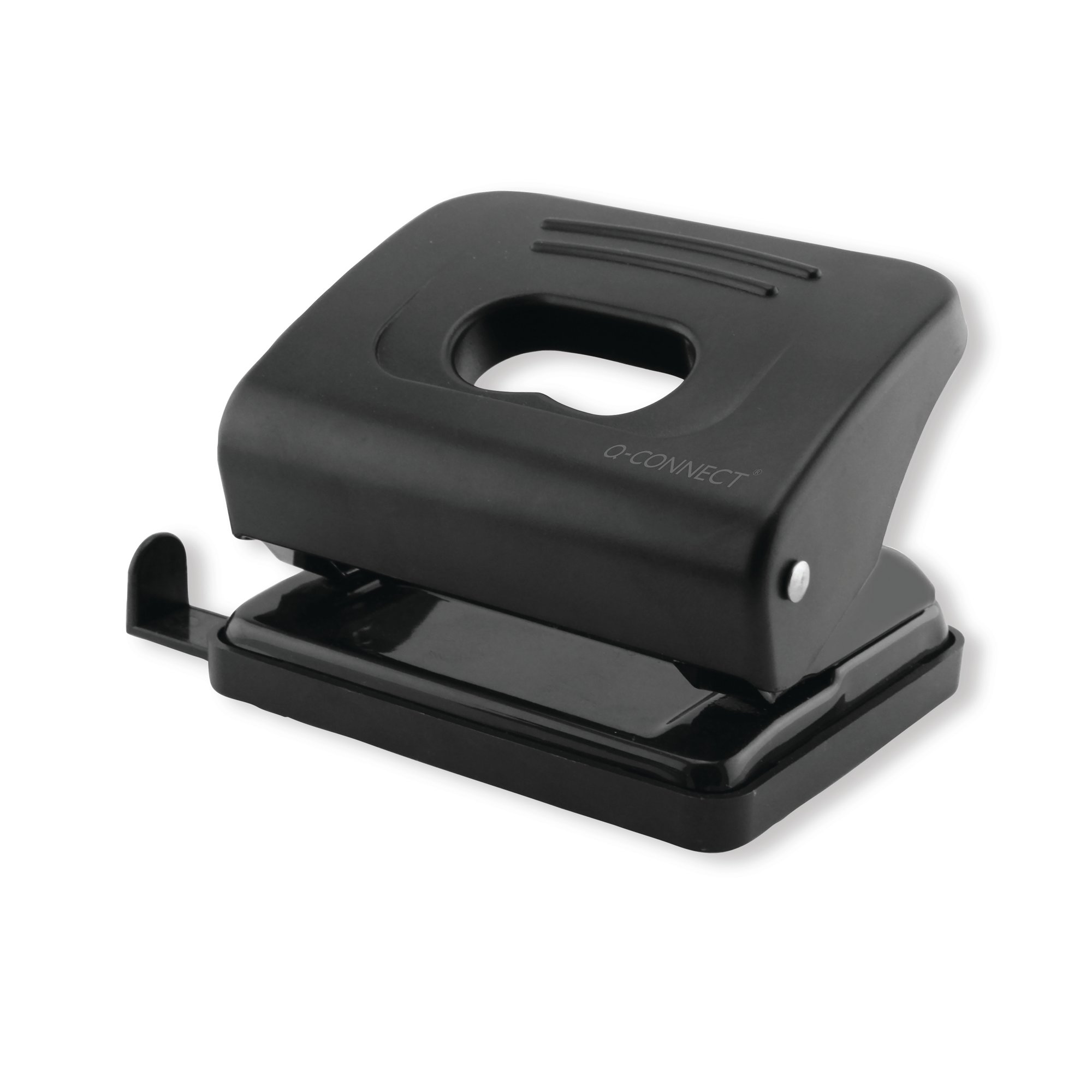 Q-Connect Medium Duty Hole Punch Black 87