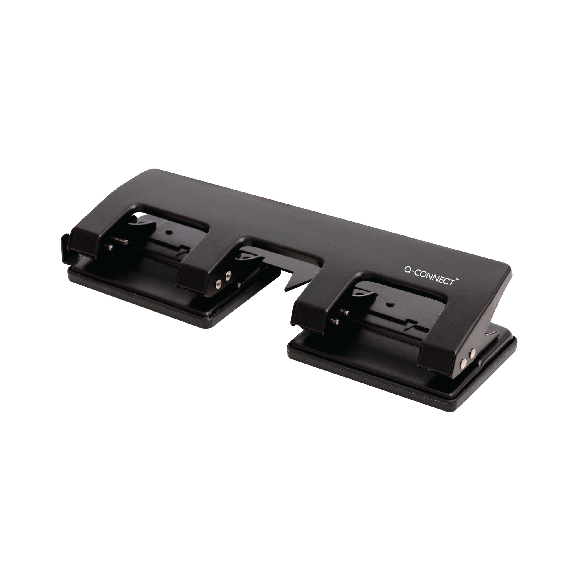 Q-Connect 4 Hole Punch Black KF01238