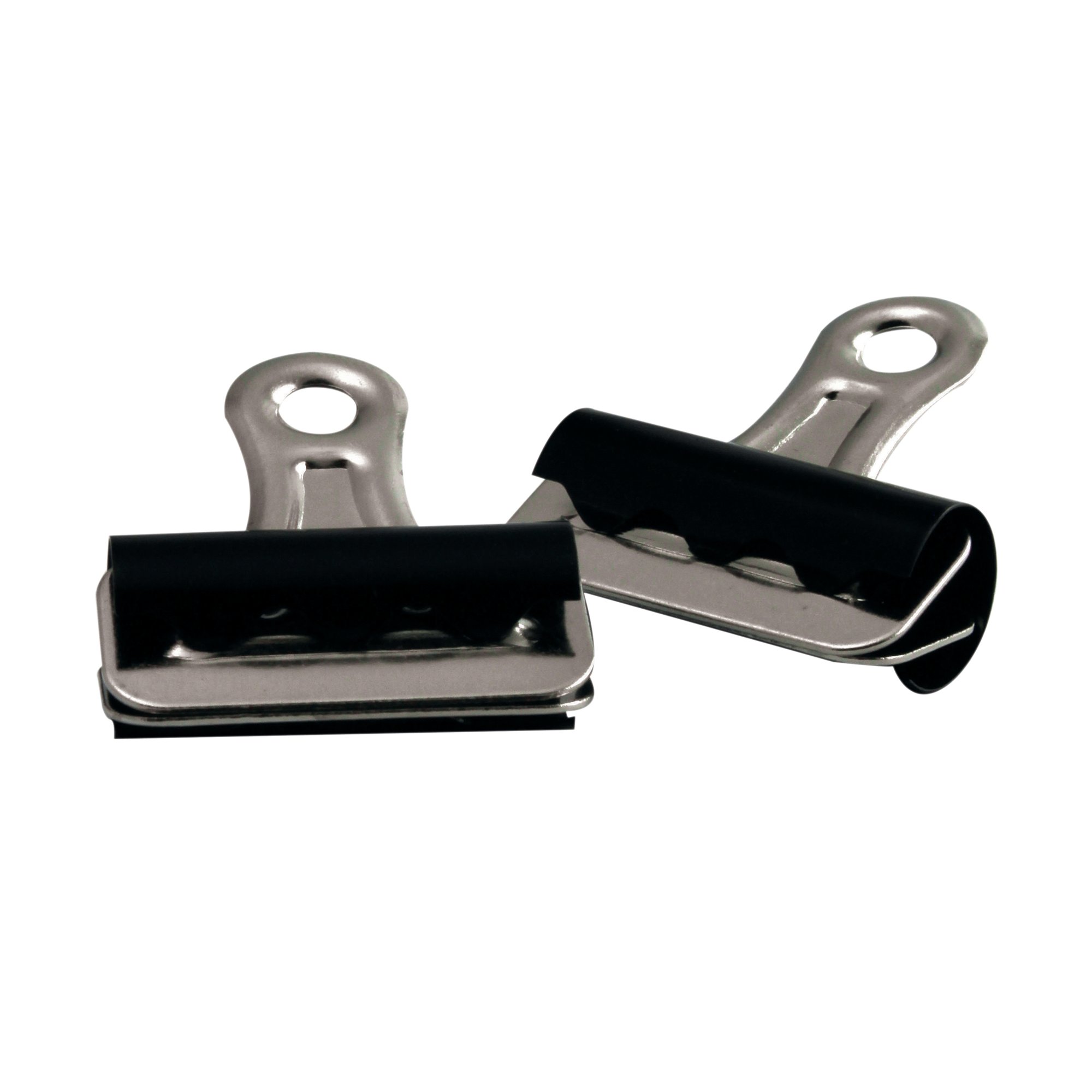 Q-Connect 32mm Black Grip Clip Pack of 10 KF01288