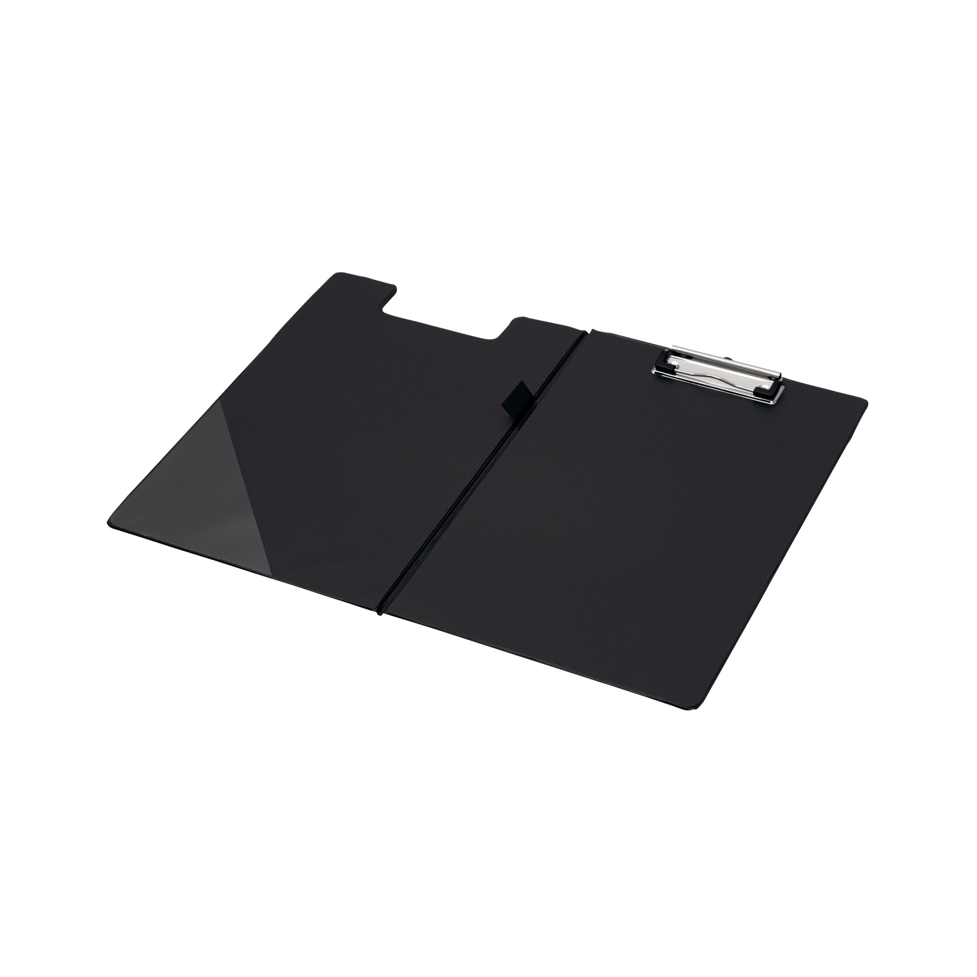Q-Connect PVC Foldover Clipboard A4 Black KF01300