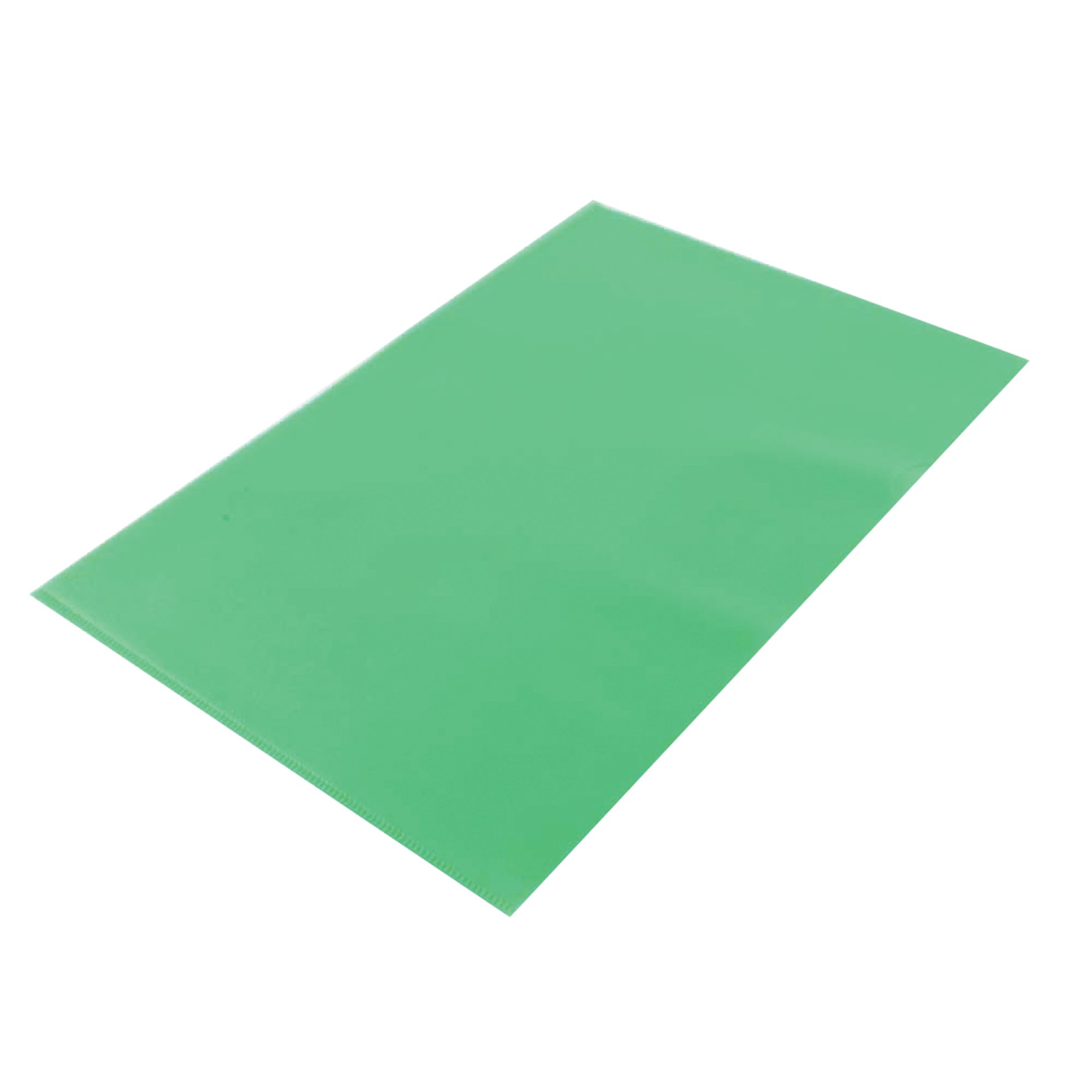 Q-Connect Cut Flush Folder A4 Green (Pack of 100) KF01488