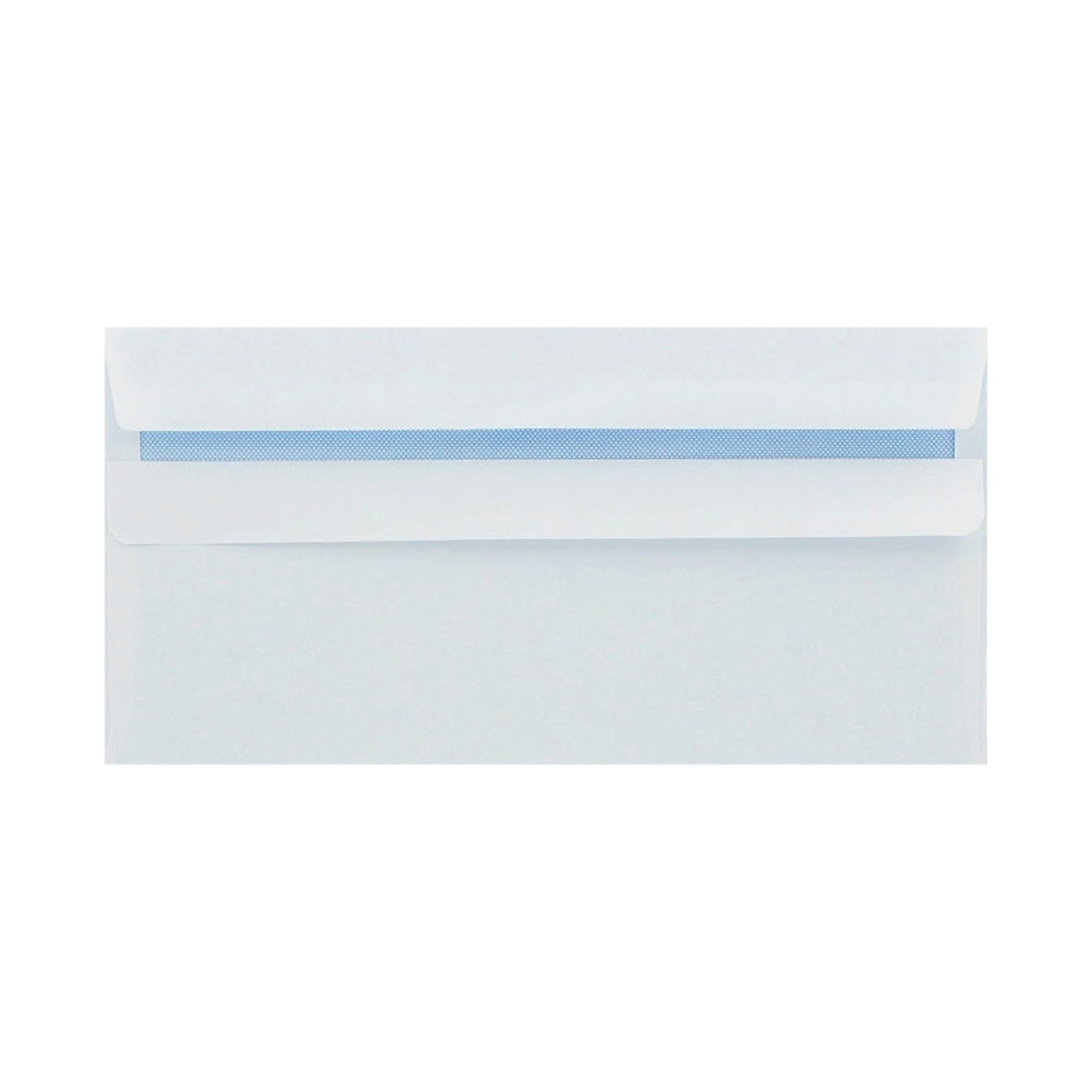 Q-Connect DL Envelope Wallet Self Seal 80gsm White (250 Pack) KF07556