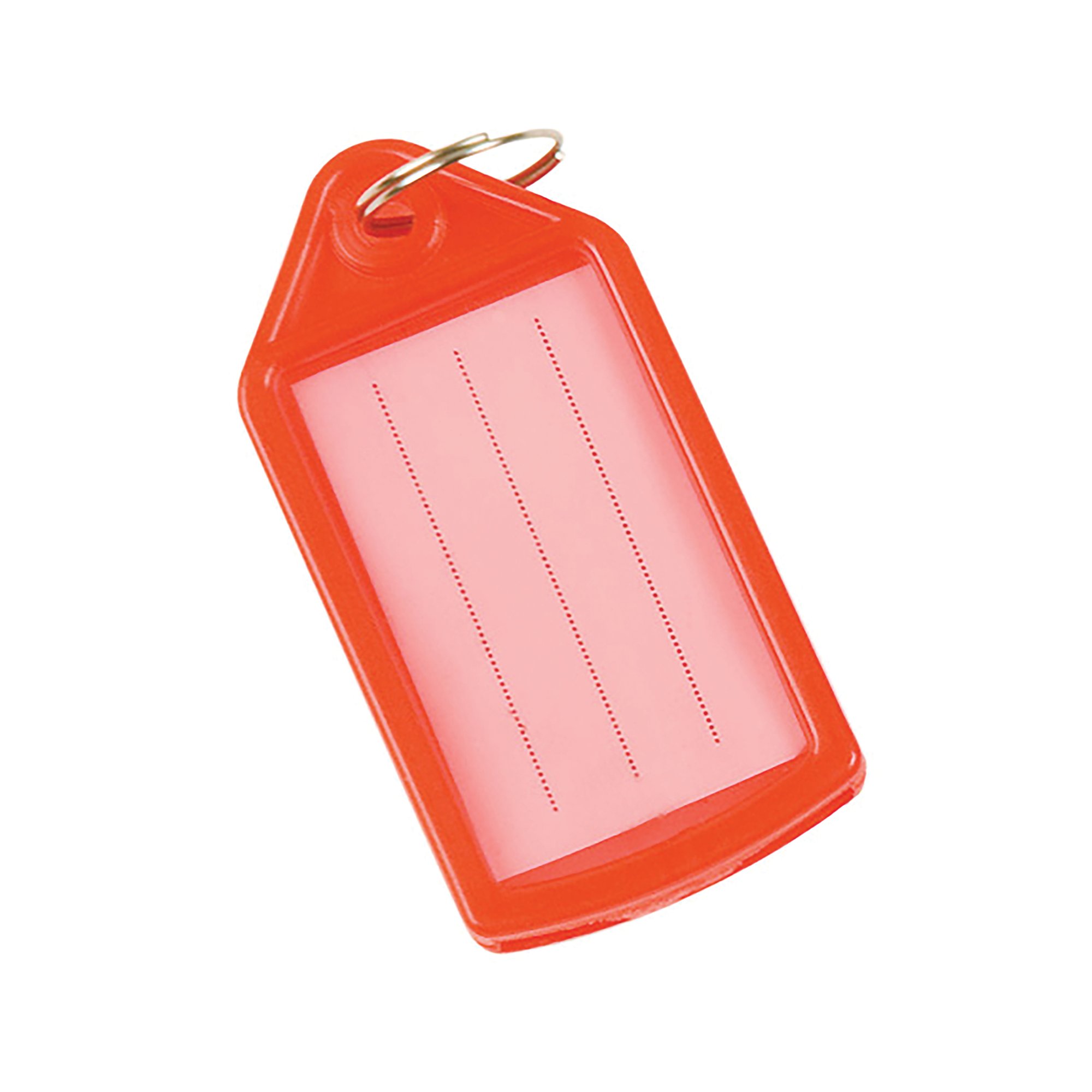 Q-Connect Sliding Key Fobs Red Pack of 40 KF10481