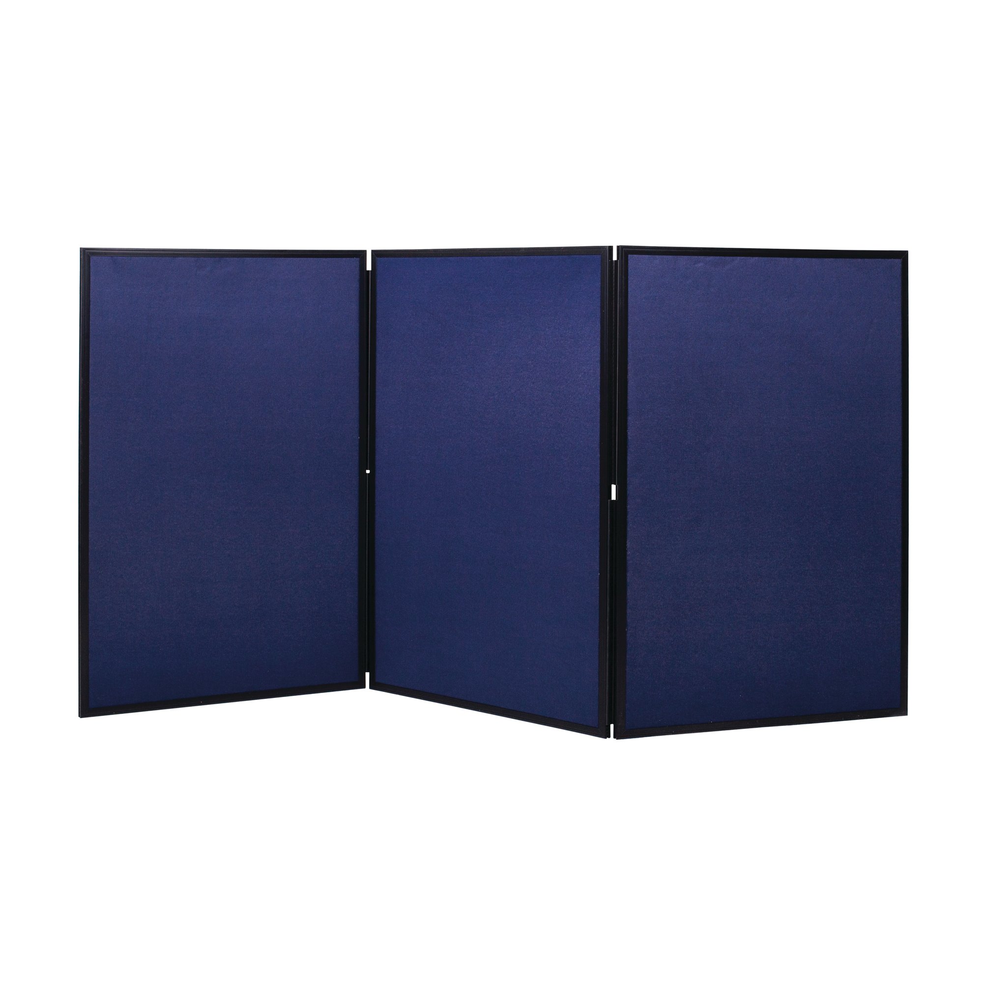 Q-Connect Display Board 3 Panel Blue/Grey DSP330513