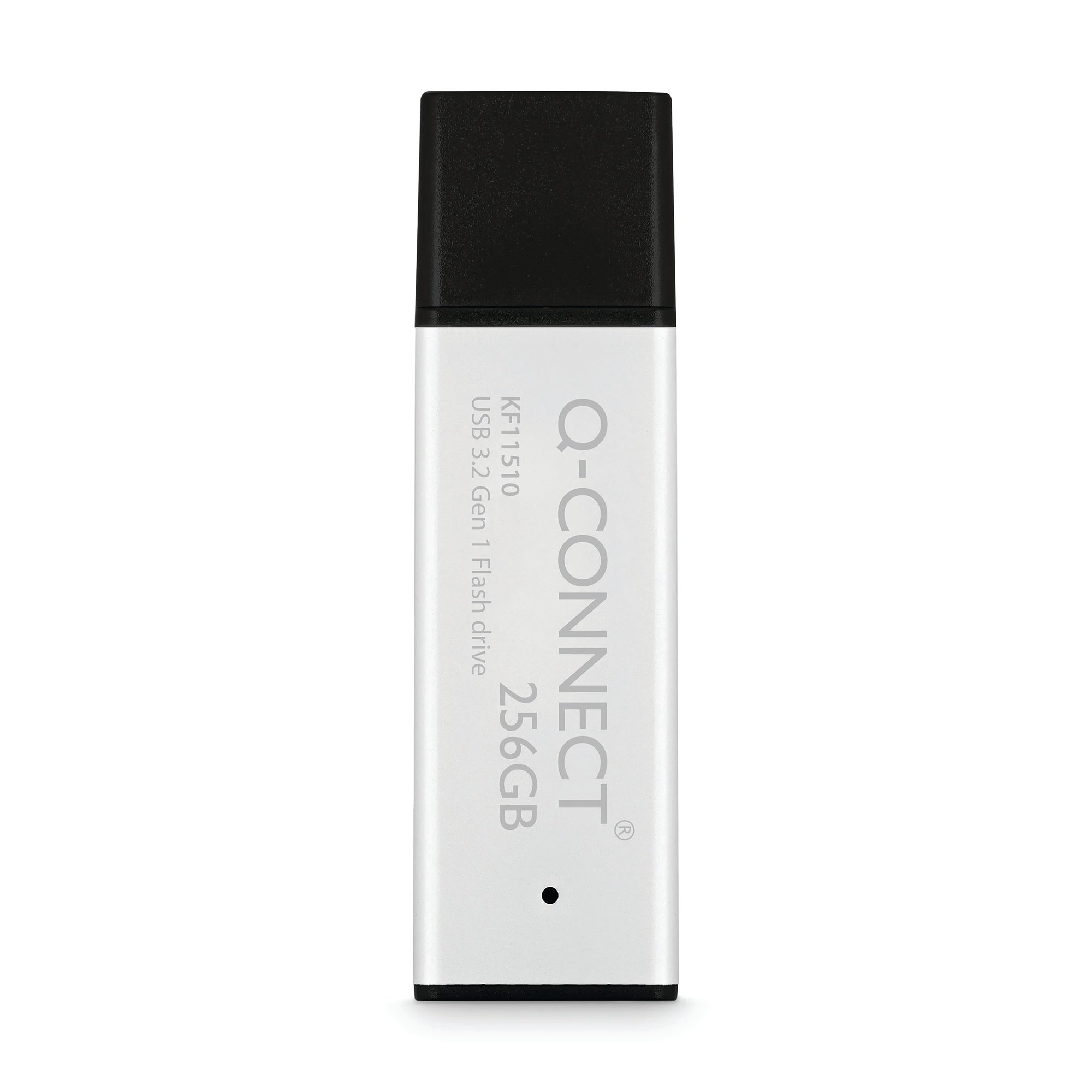 Q-Connect Black/Silver USB 3.0 High Performance 256GB Flash Drive KF11510