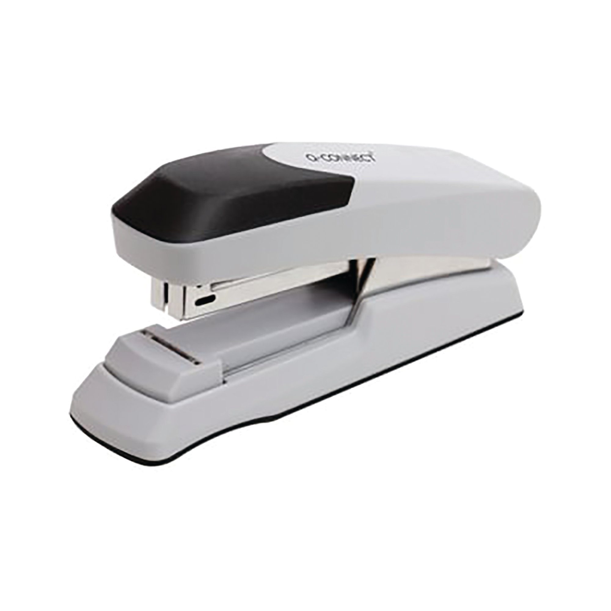 Q-Connect Flat Clinch Half Strip Stapler Black/Grey KF14213