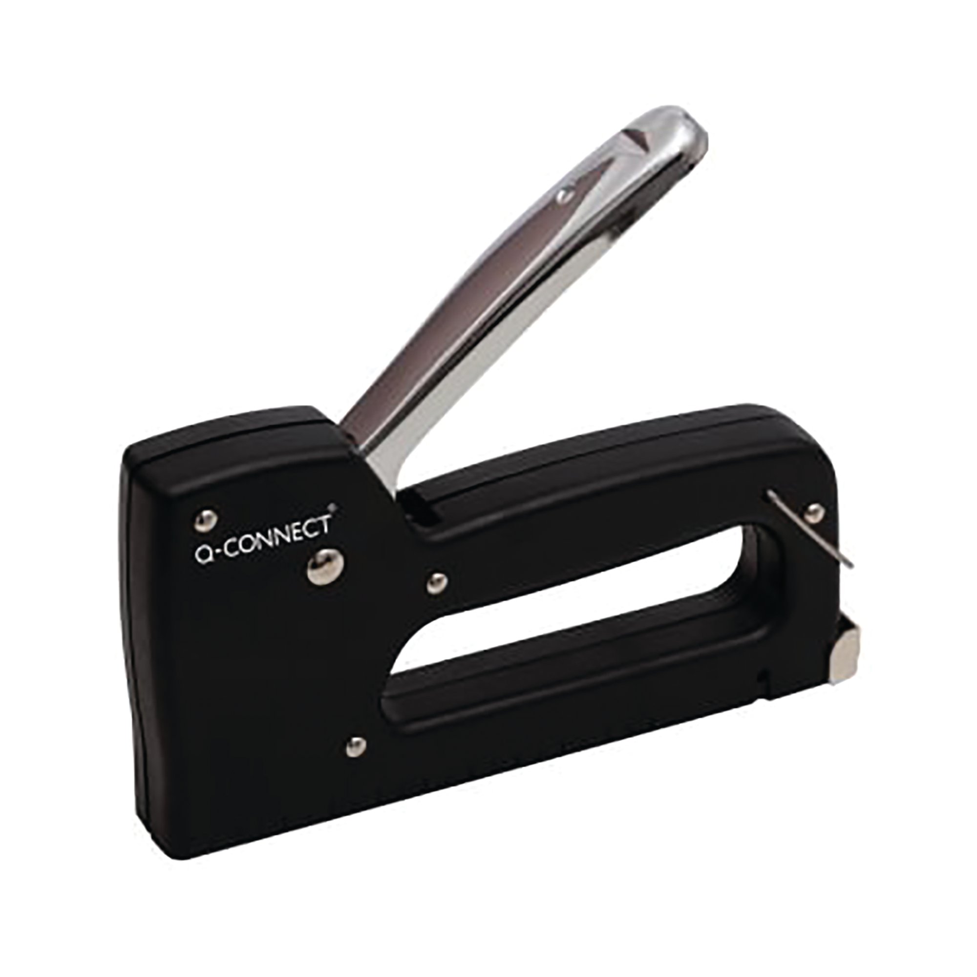 Q-Connect Lightweight Hand Tacker 23/6-8 Staples Black KF14224