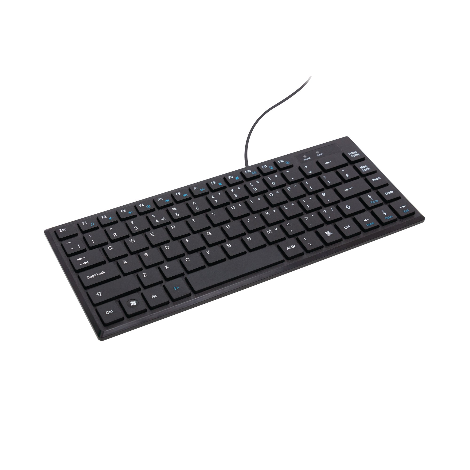 Q-Connect Compact Keyboard QWERTY Black KF14361