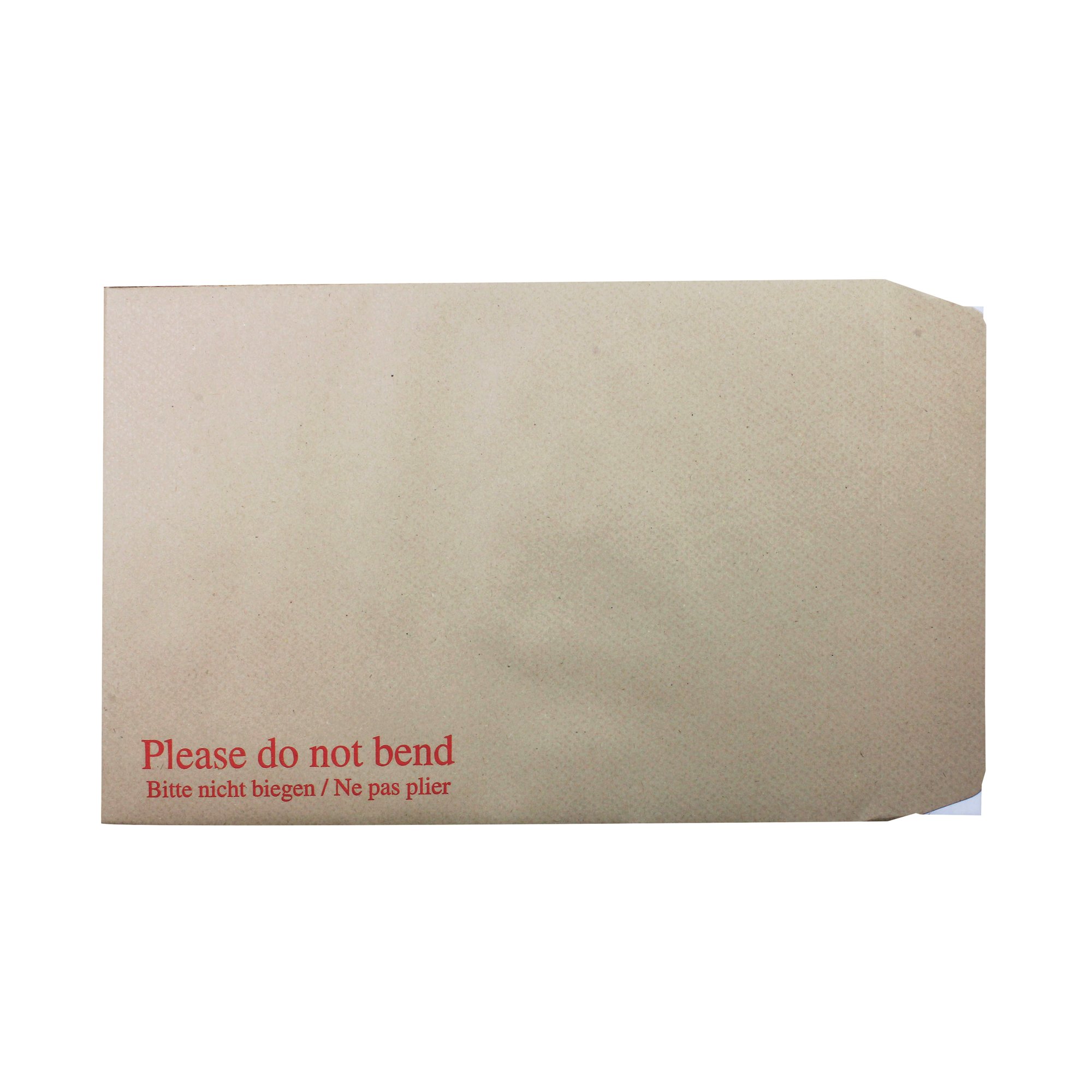 Q-Connect C4 Envelopes Board Backed Peel and Seal 115gsm Manilla (Pack of 125) KF3521