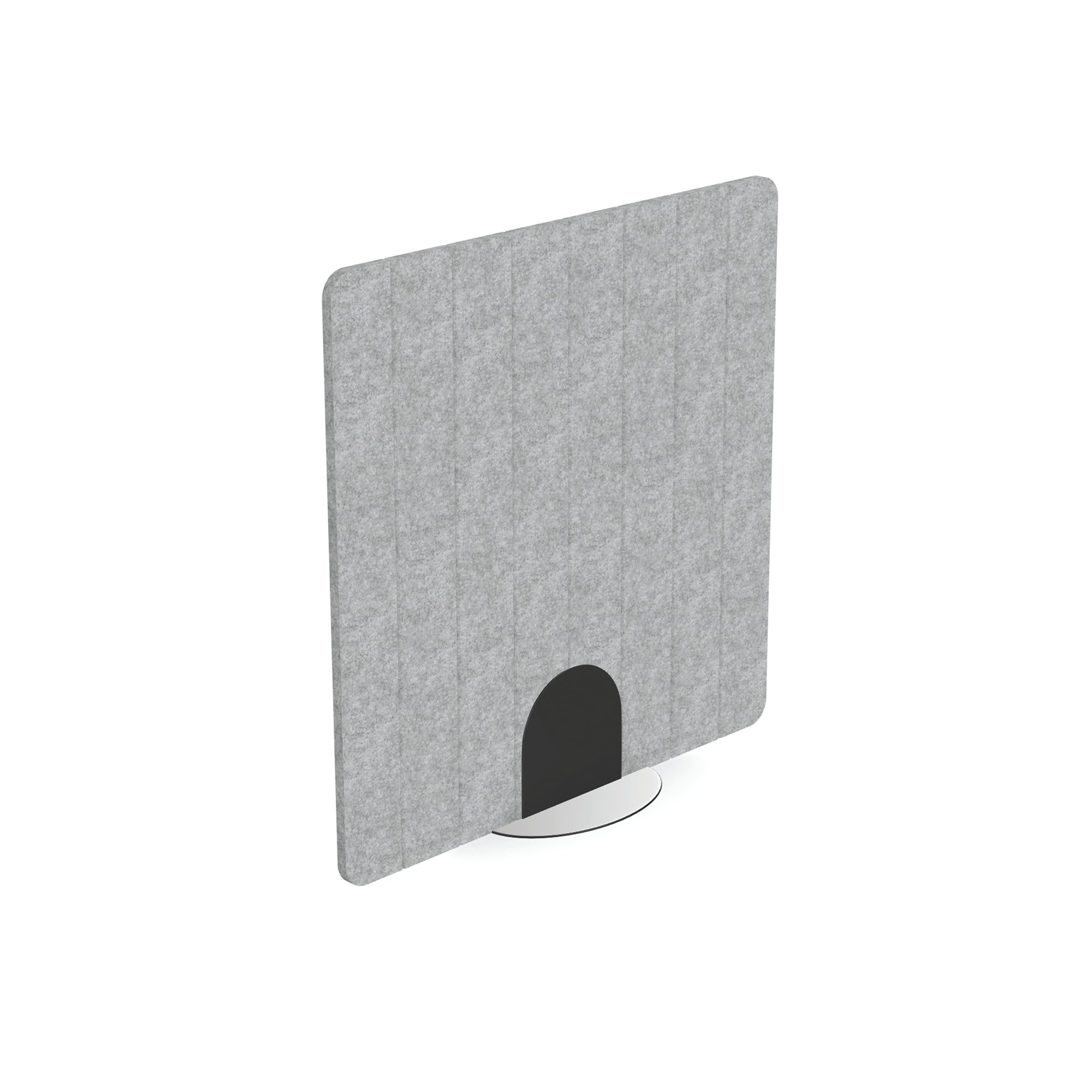 5 Star Floorstanding PET Screen 1200x1200mm Grey KF70133