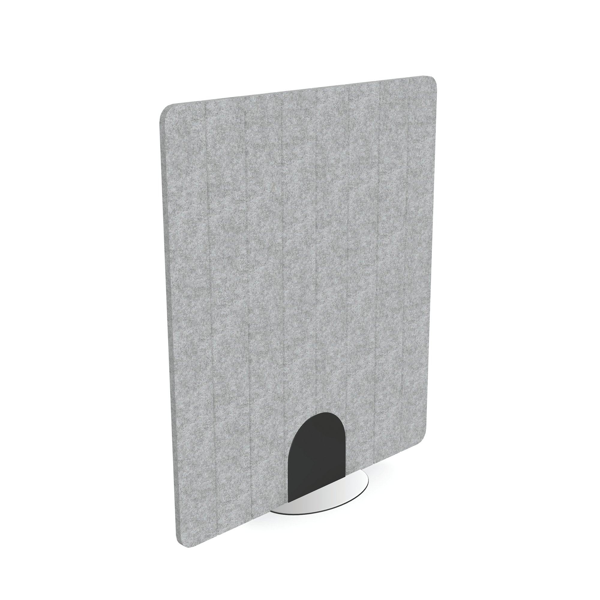 5 Star Floorstanding PET Screen 1200x1400mm Grey KF70136