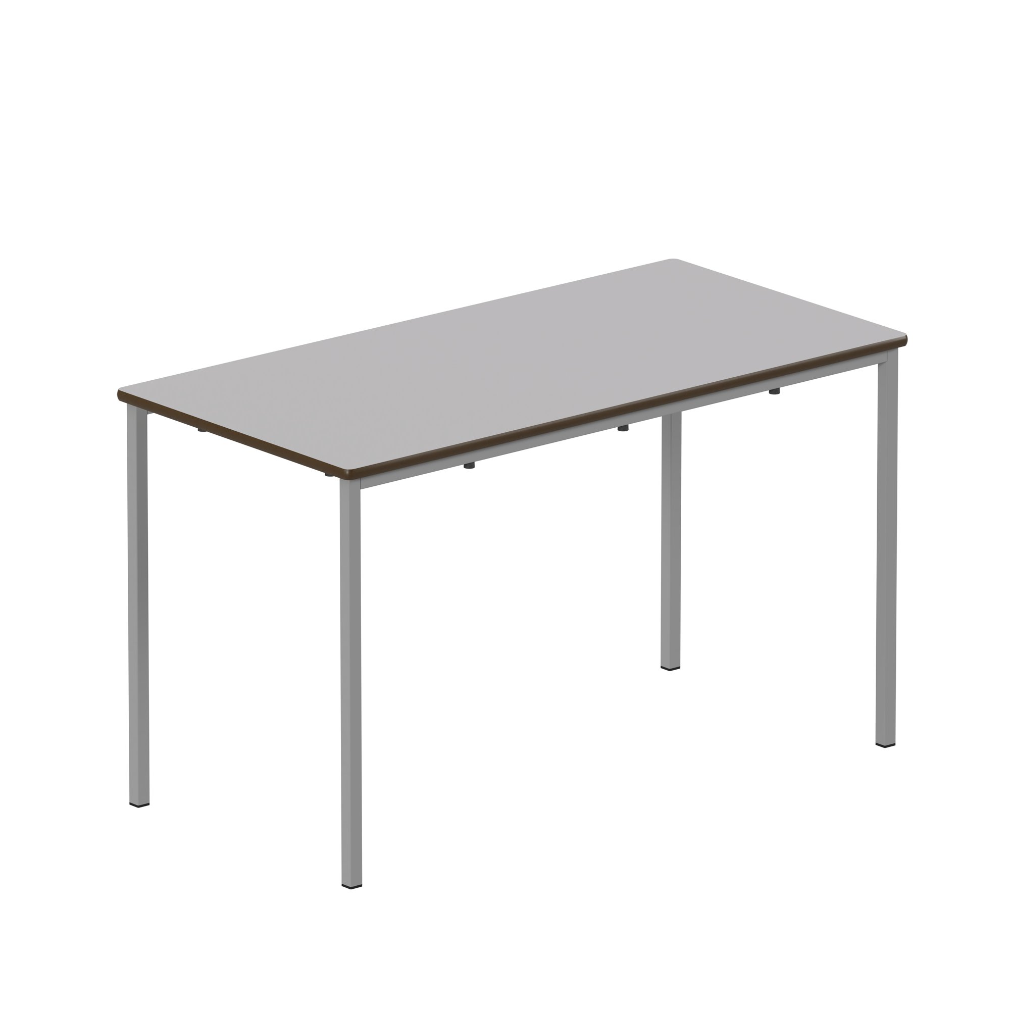 Titan Fully Welded Frame Table 1100x550x460mm Grey KF70483