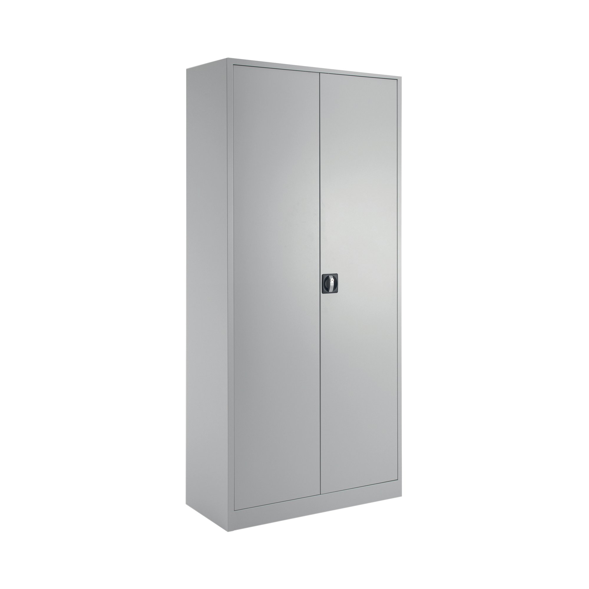 Talos Double Door Stationery Cupboard 920x420x1950mm Grey TCSDDC1950GR