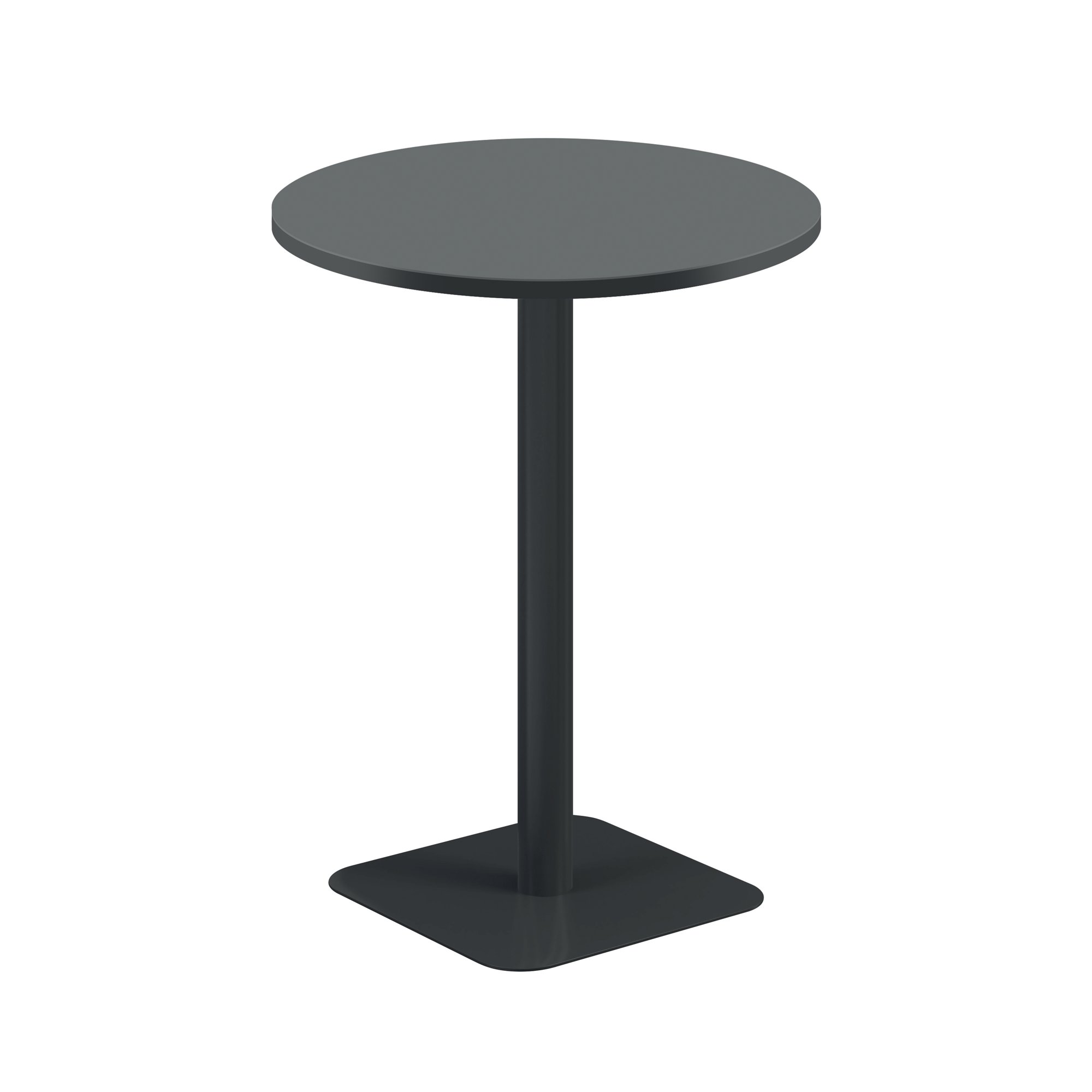 5 Star Forge High Round Table 800mm Black/Black KF800353